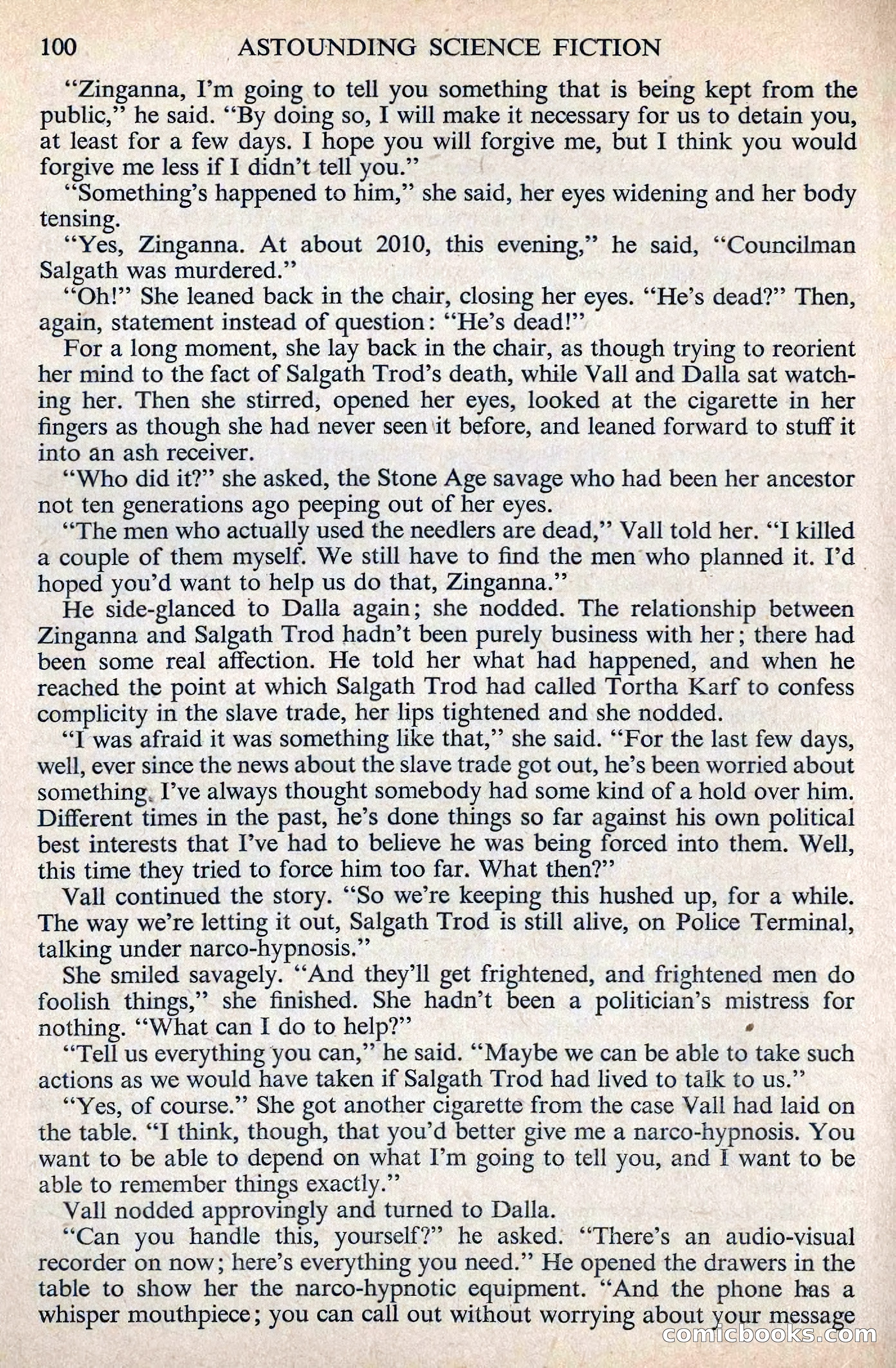 Astounding Science Fiction, August 1955 (British Edition) — page 102 of 133