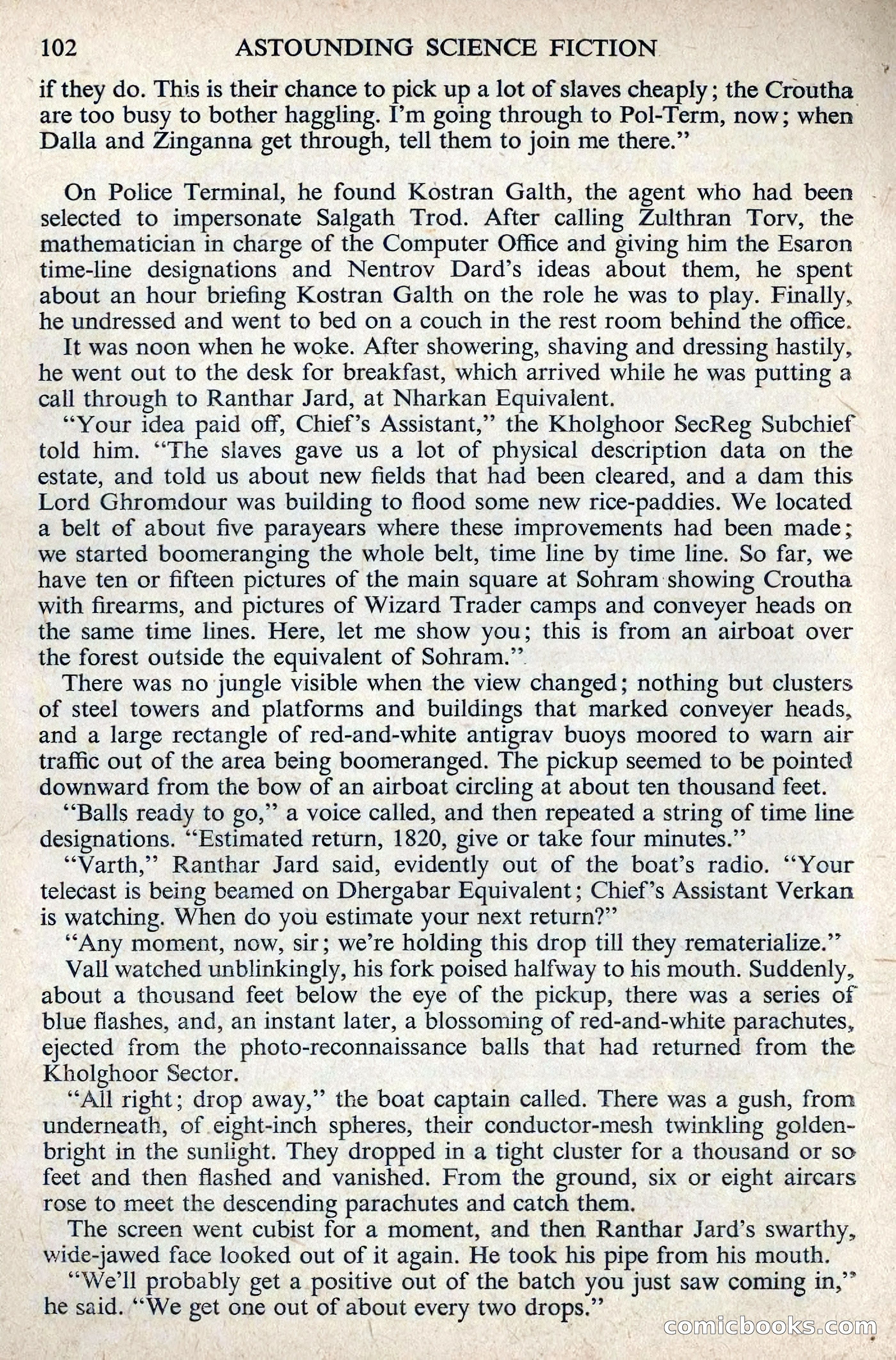 Astounding Science Fiction, August 1955 (British Edition) — page 104 of 133