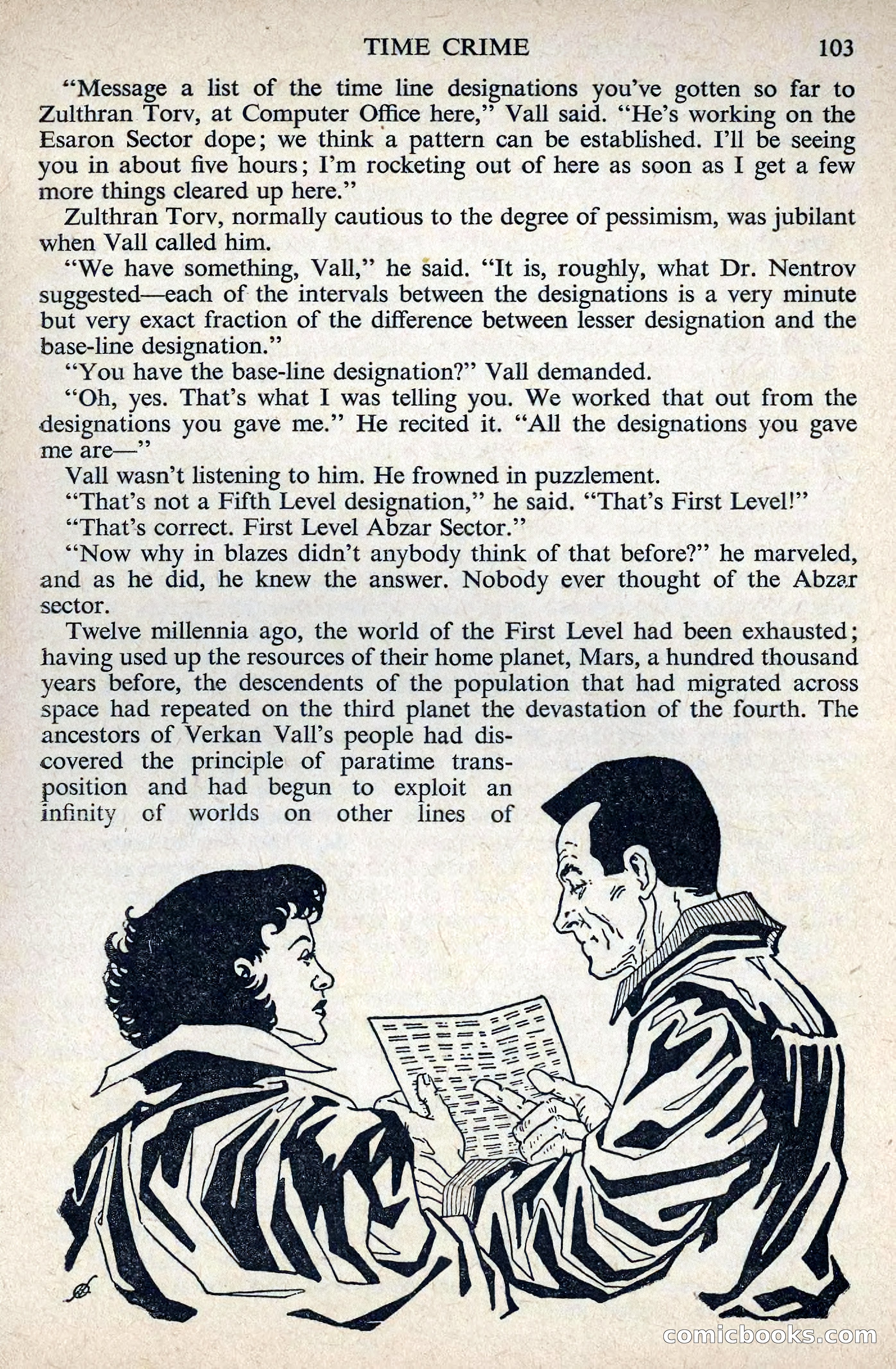Astounding Science Fiction, August 1955 (British Edition) — page 105 of 133