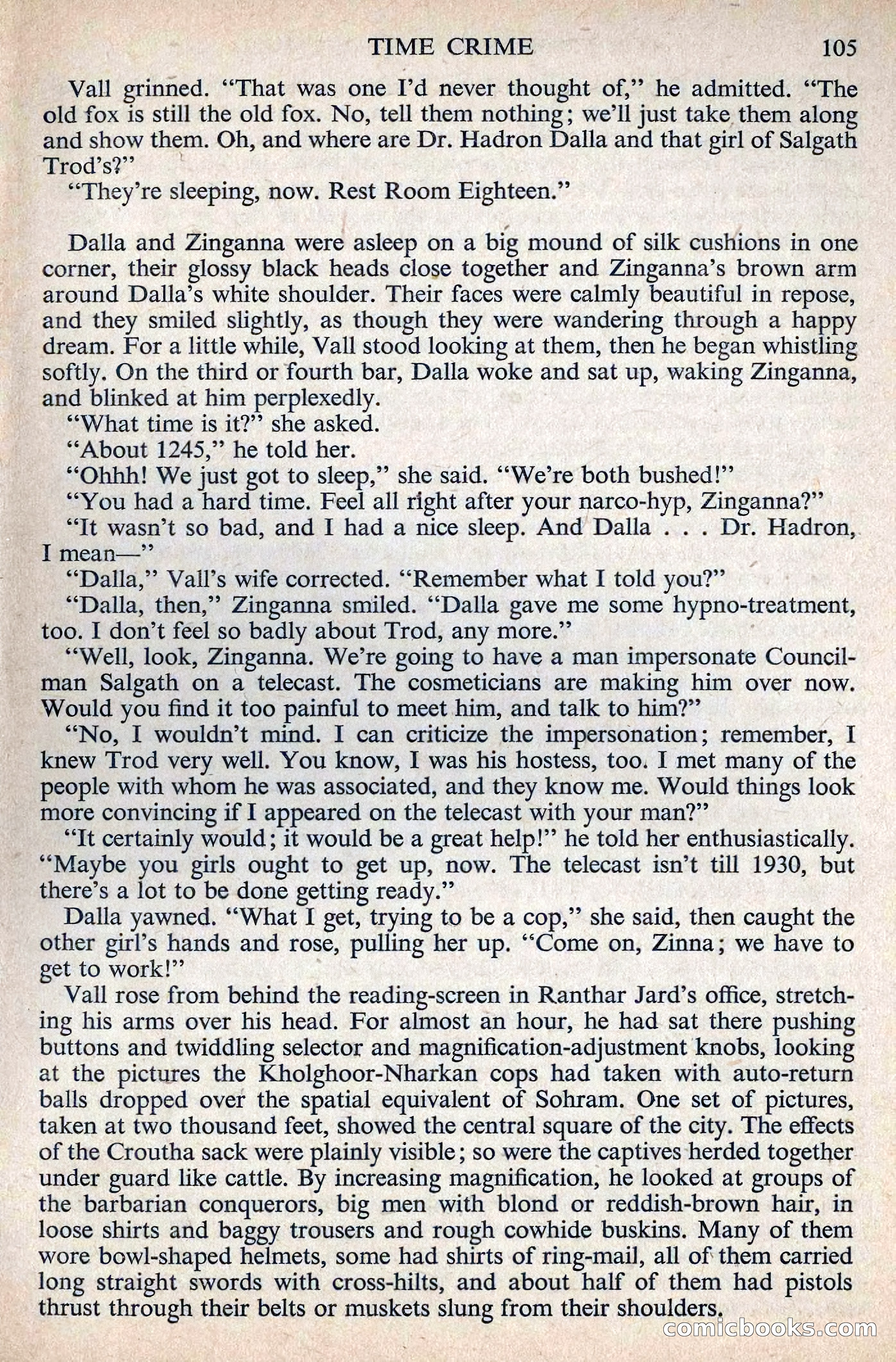 Astounding Science Fiction, August 1955 (British Edition) — page 107 of 133