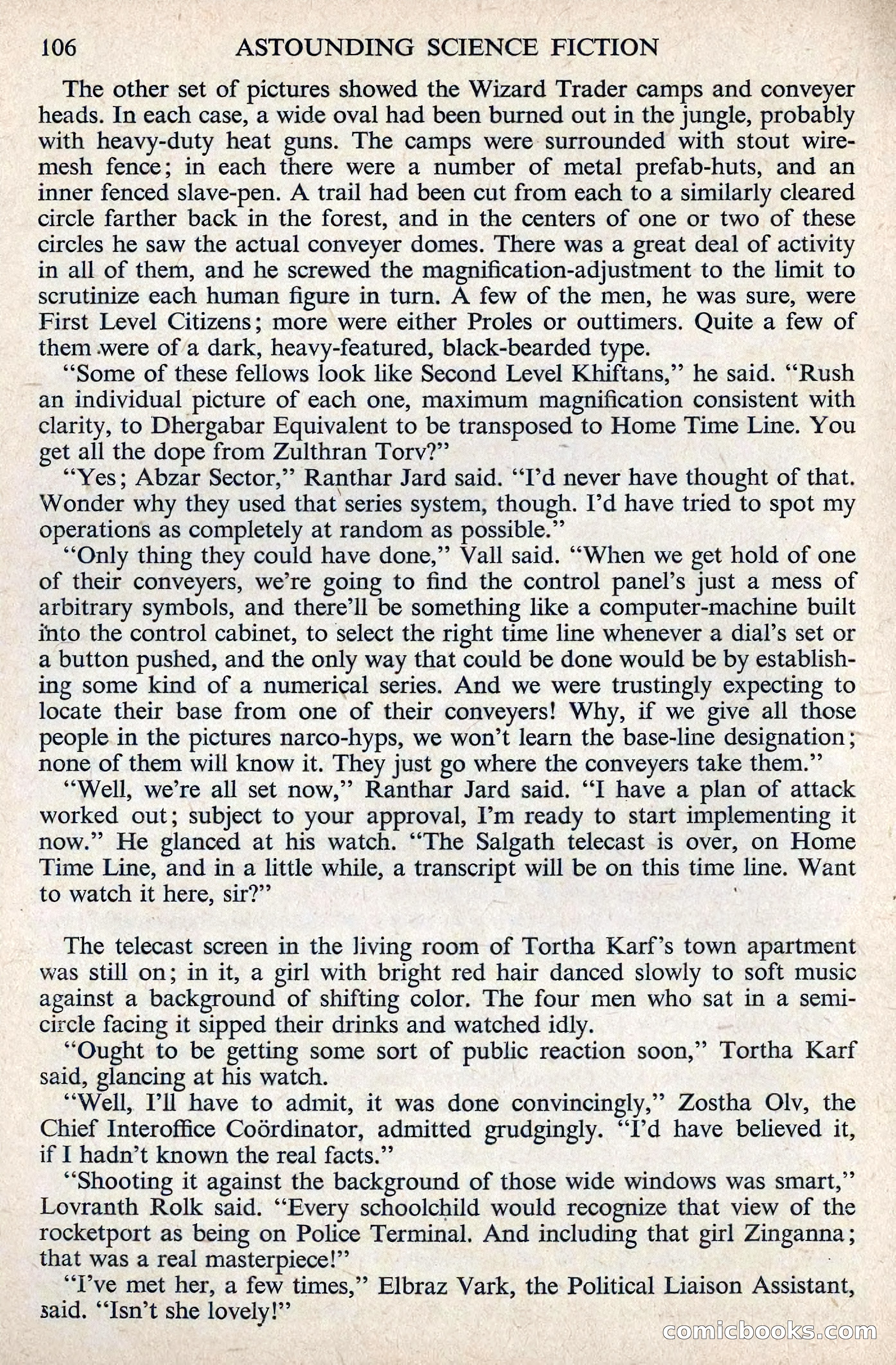 Astounding Science Fiction, August 1955 (British Edition) — page 108 of 133