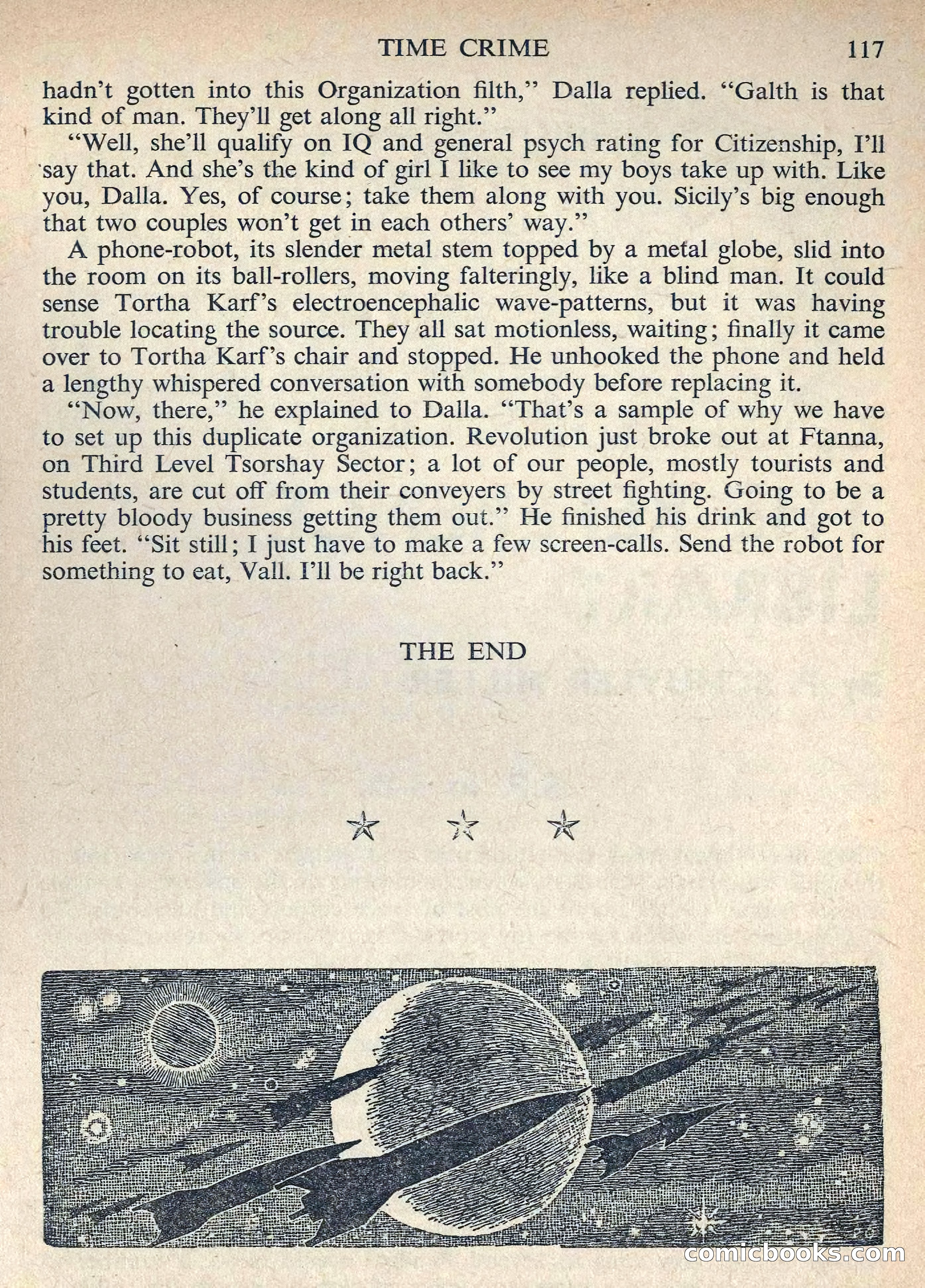 Astounding Science Fiction, August 1955 (British Edition) — page 119 of 133