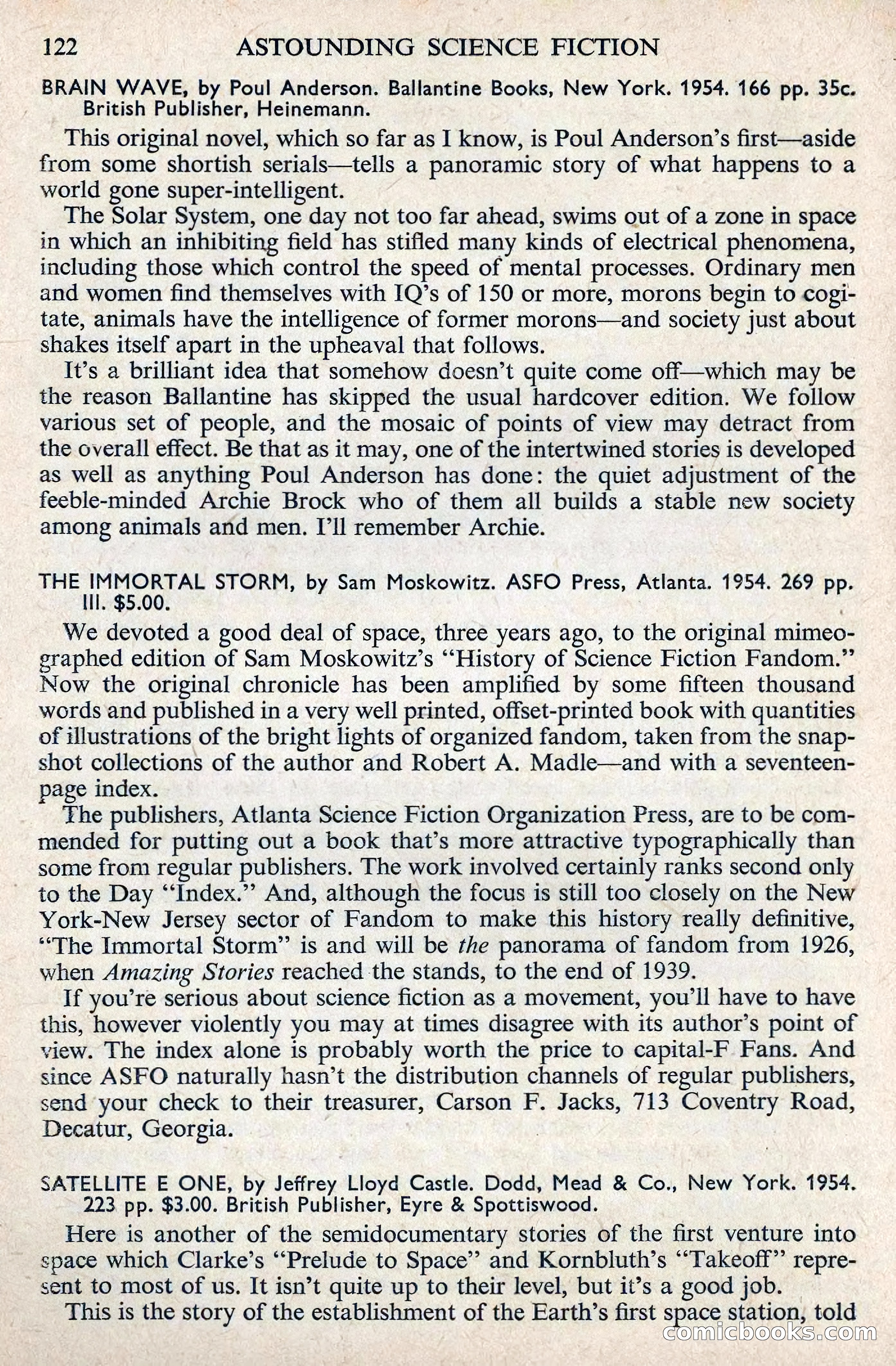 Astounding Science Fiction, August 1955 (British Edition) — page 124 of 133