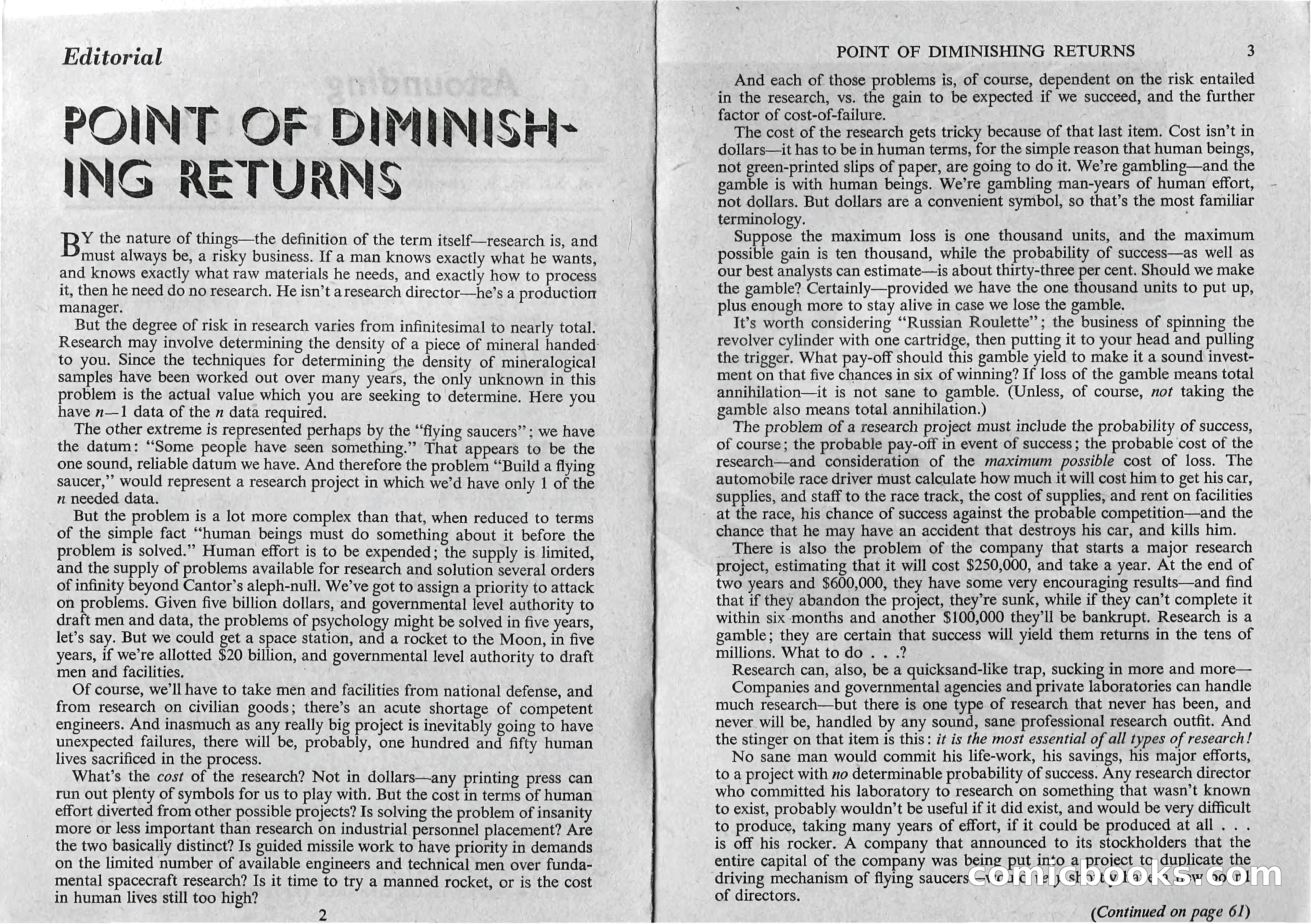 Astounding Science Fiction, British Edition — page 2 of 67