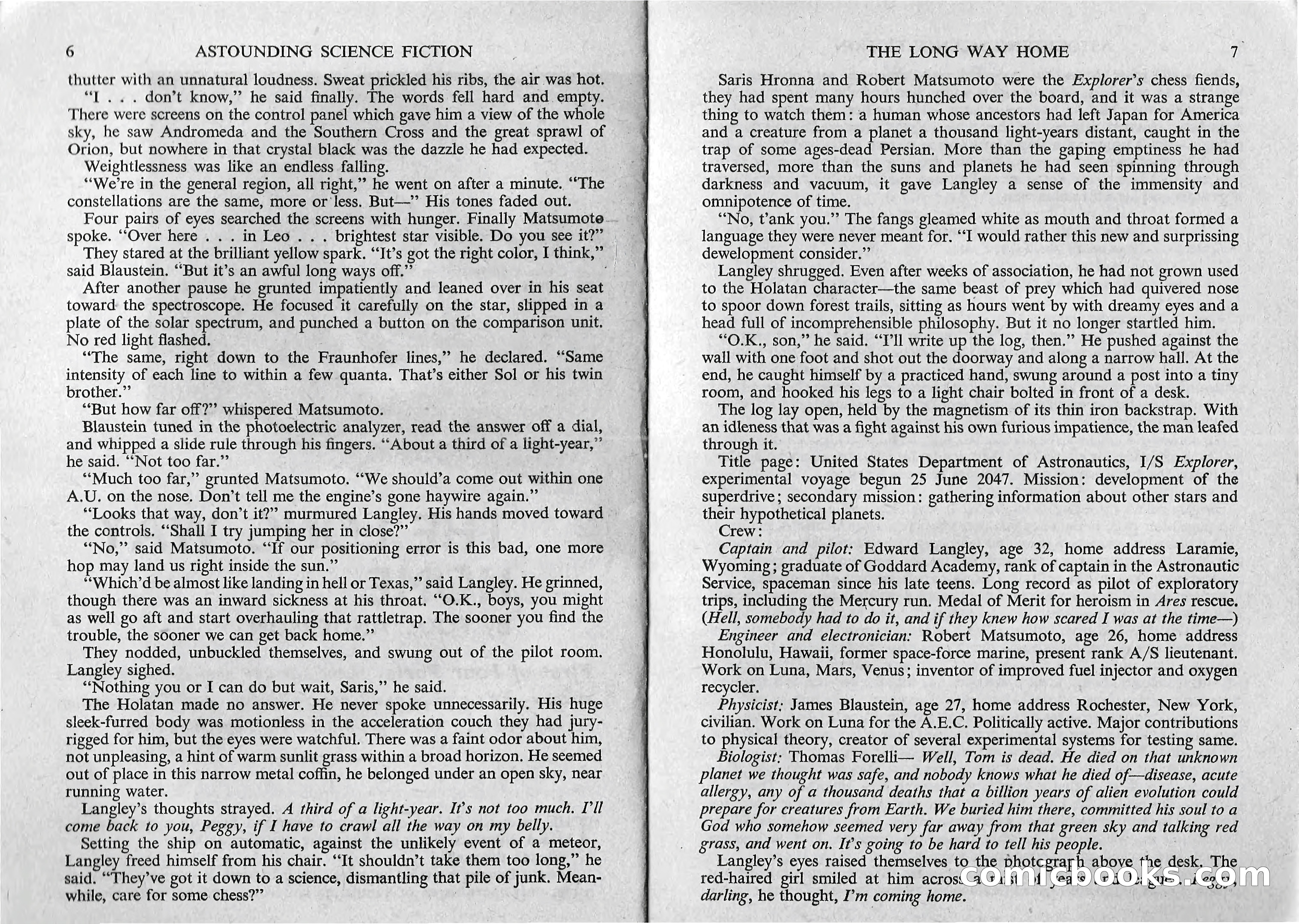 Astounding Science Fiction, British Edition — page 4 of 67
