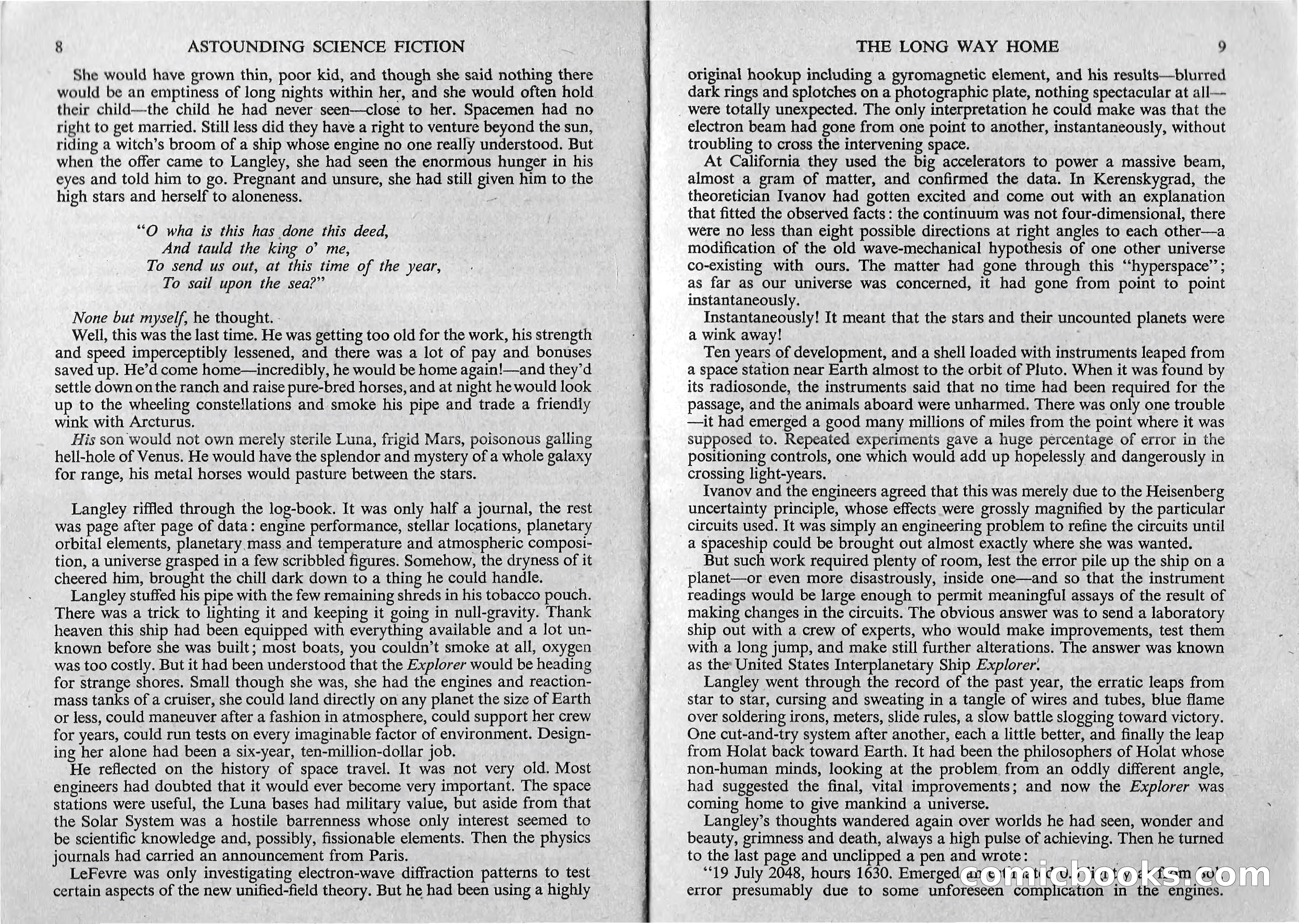 Astounding Science Fiction, British Edition — page 5 of 67