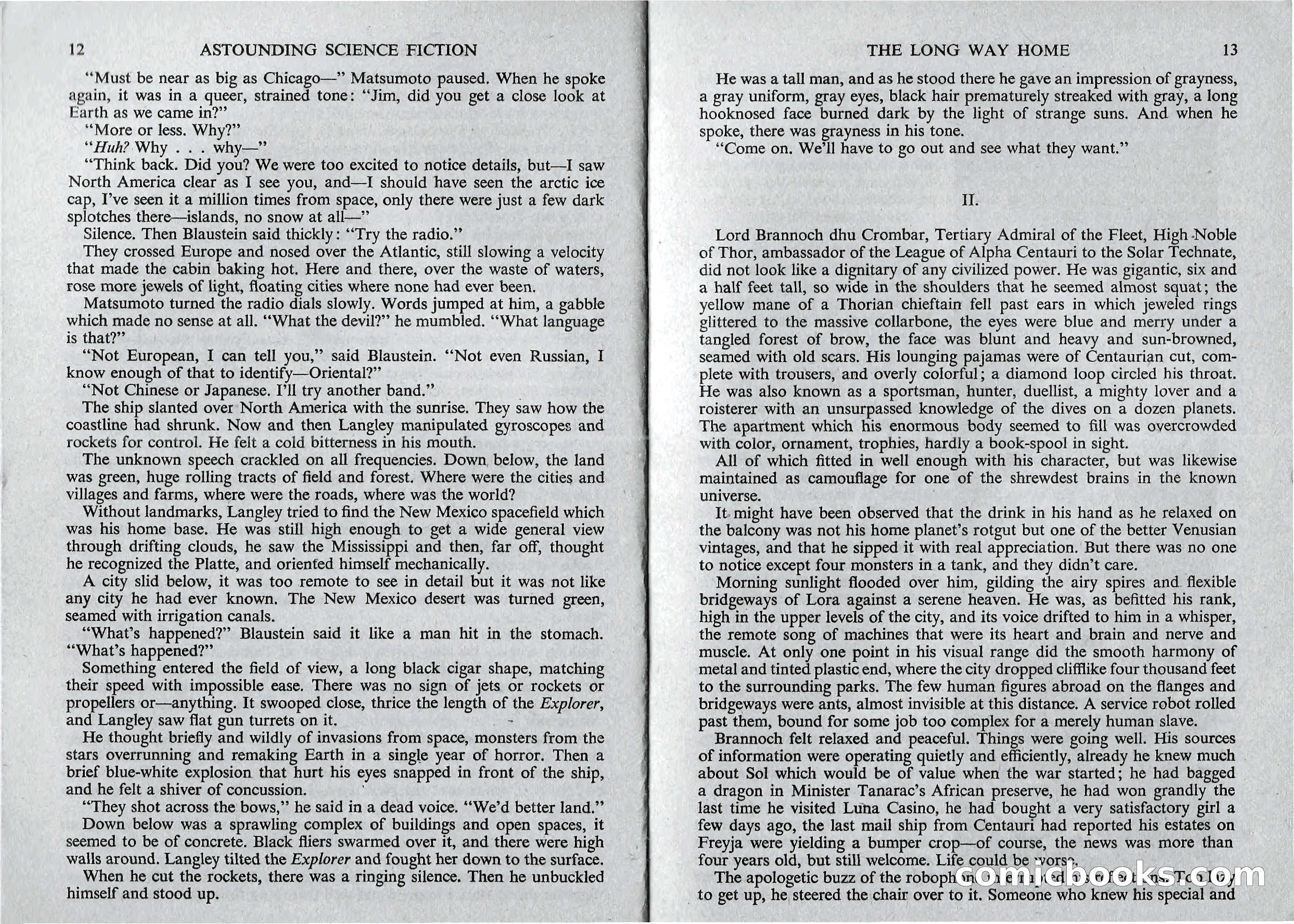 Astounding Science Fiction, British Edition — page 7 of 67