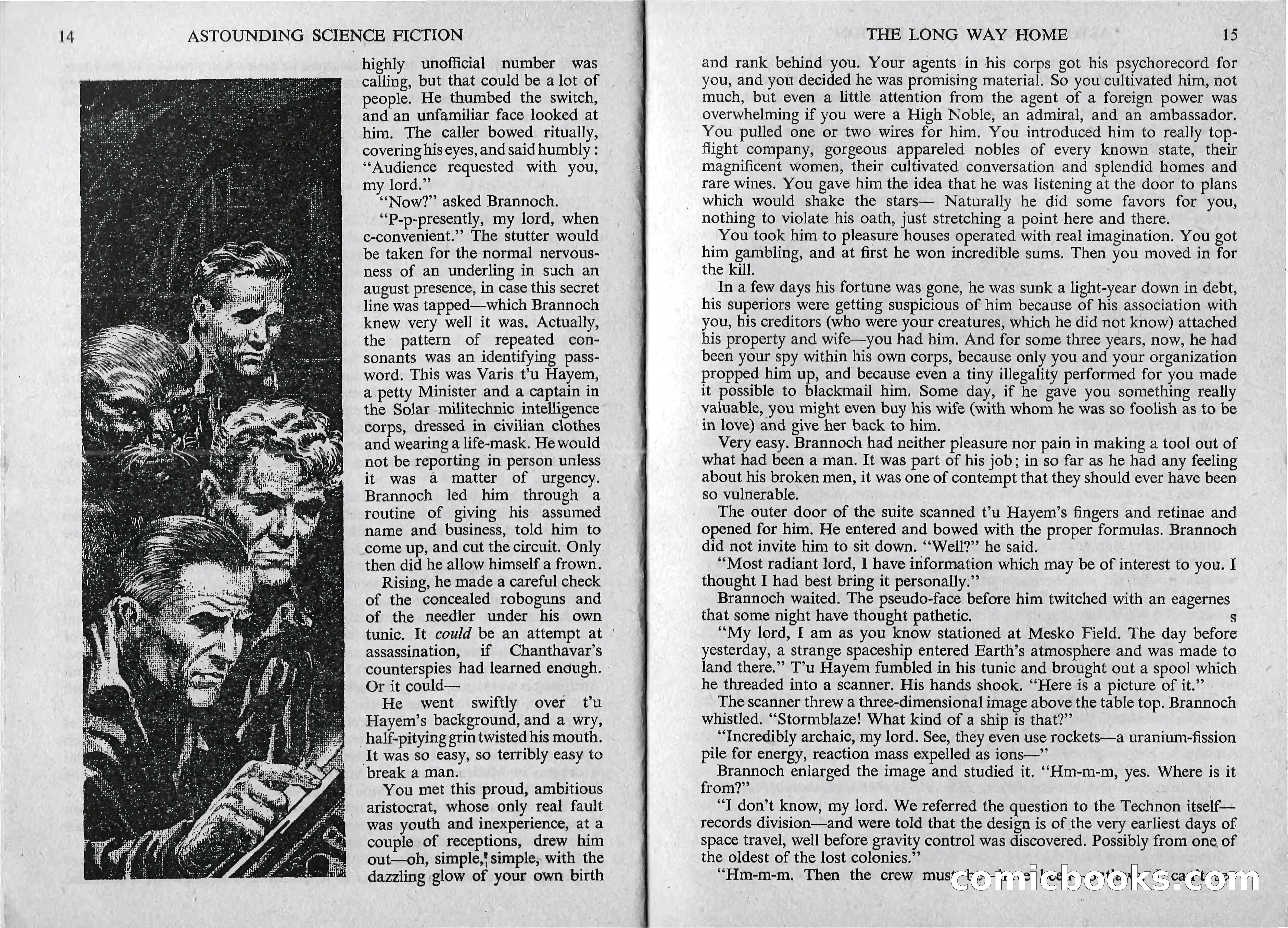 Astounding Science Fiction, British Edition — page 8 of 67