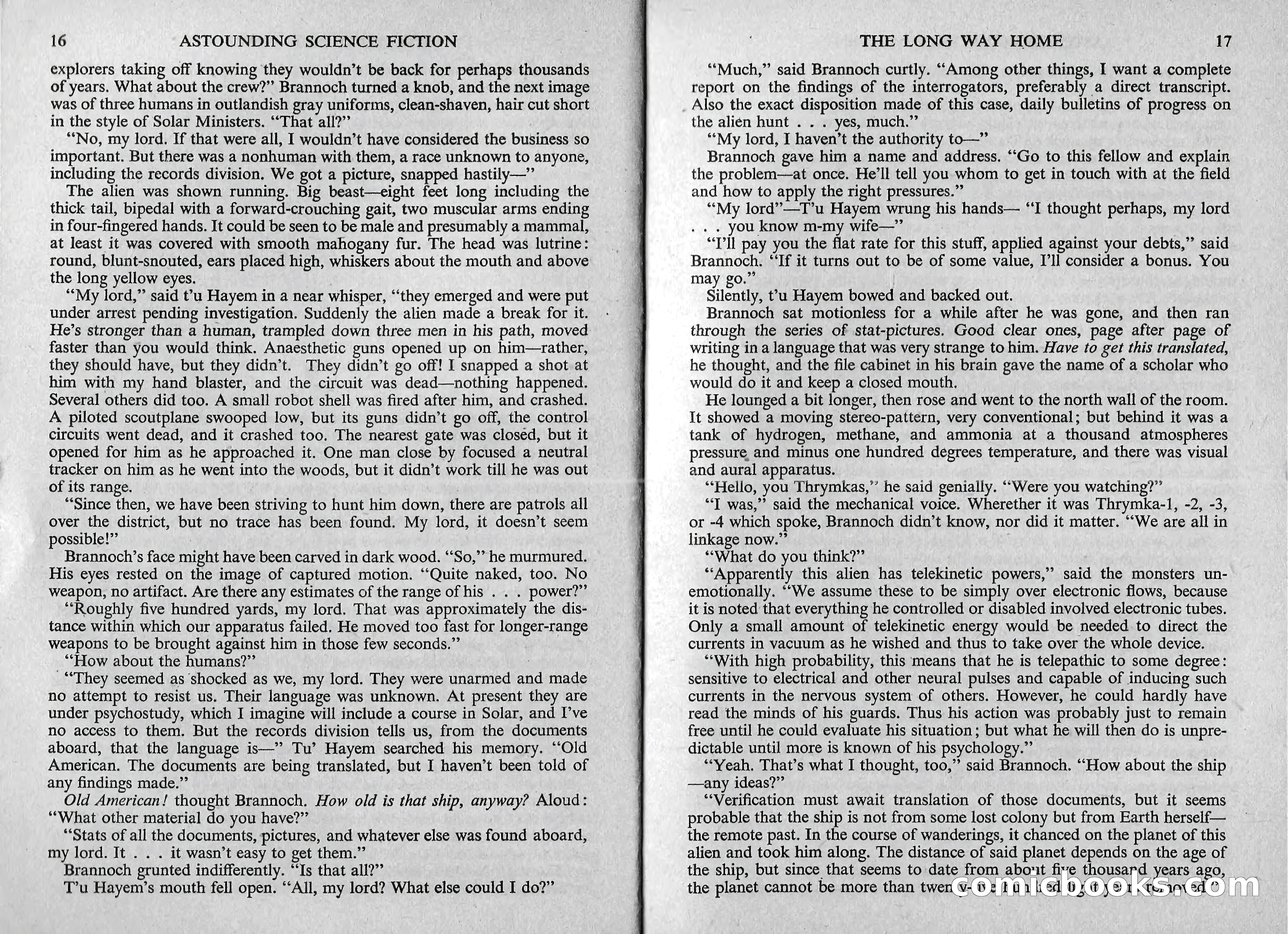 Astounding Science Fiction, British Edition — page 9 of 67