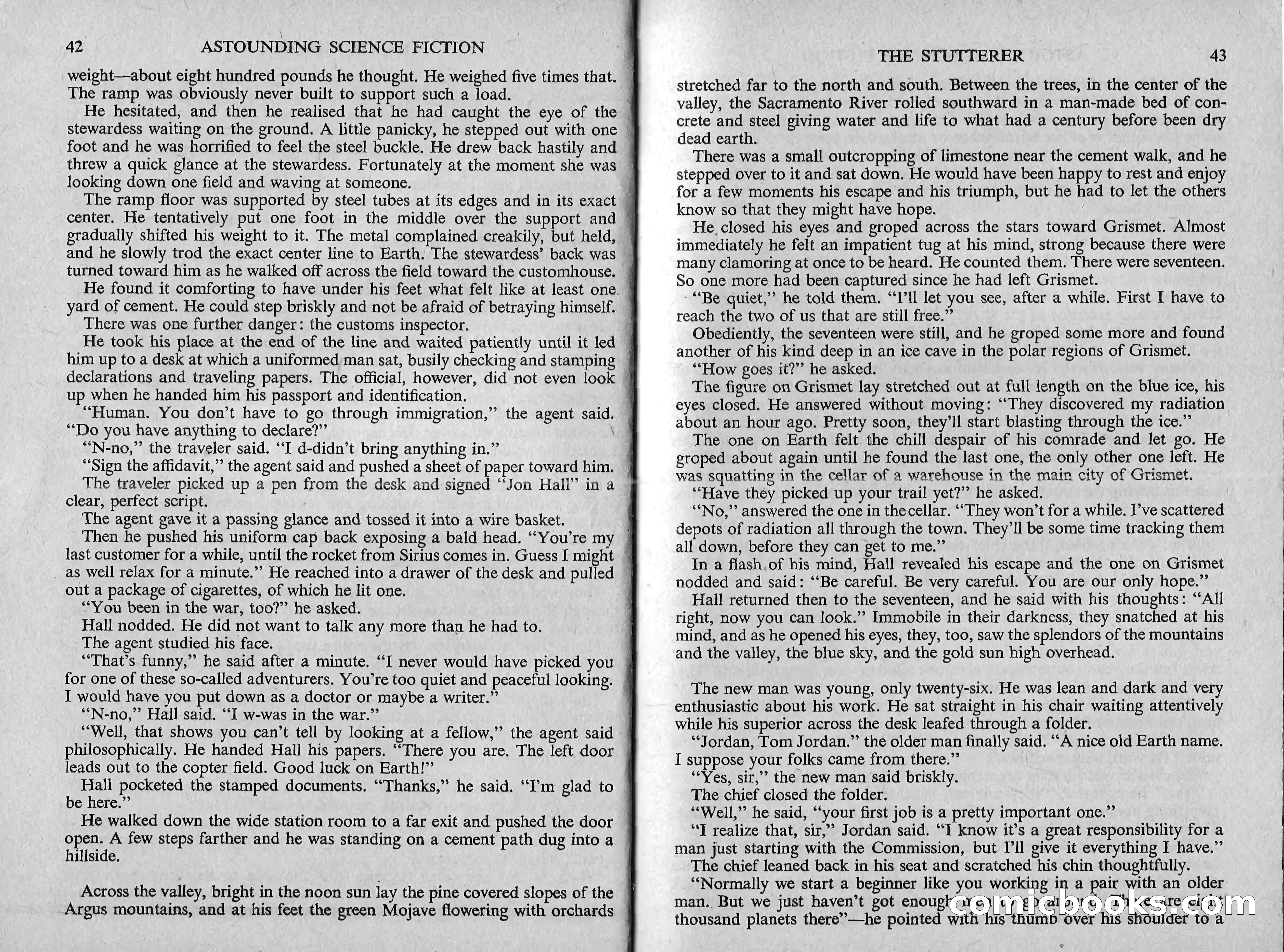 Astounding Science Fiction, British Edition — page 22 of 67