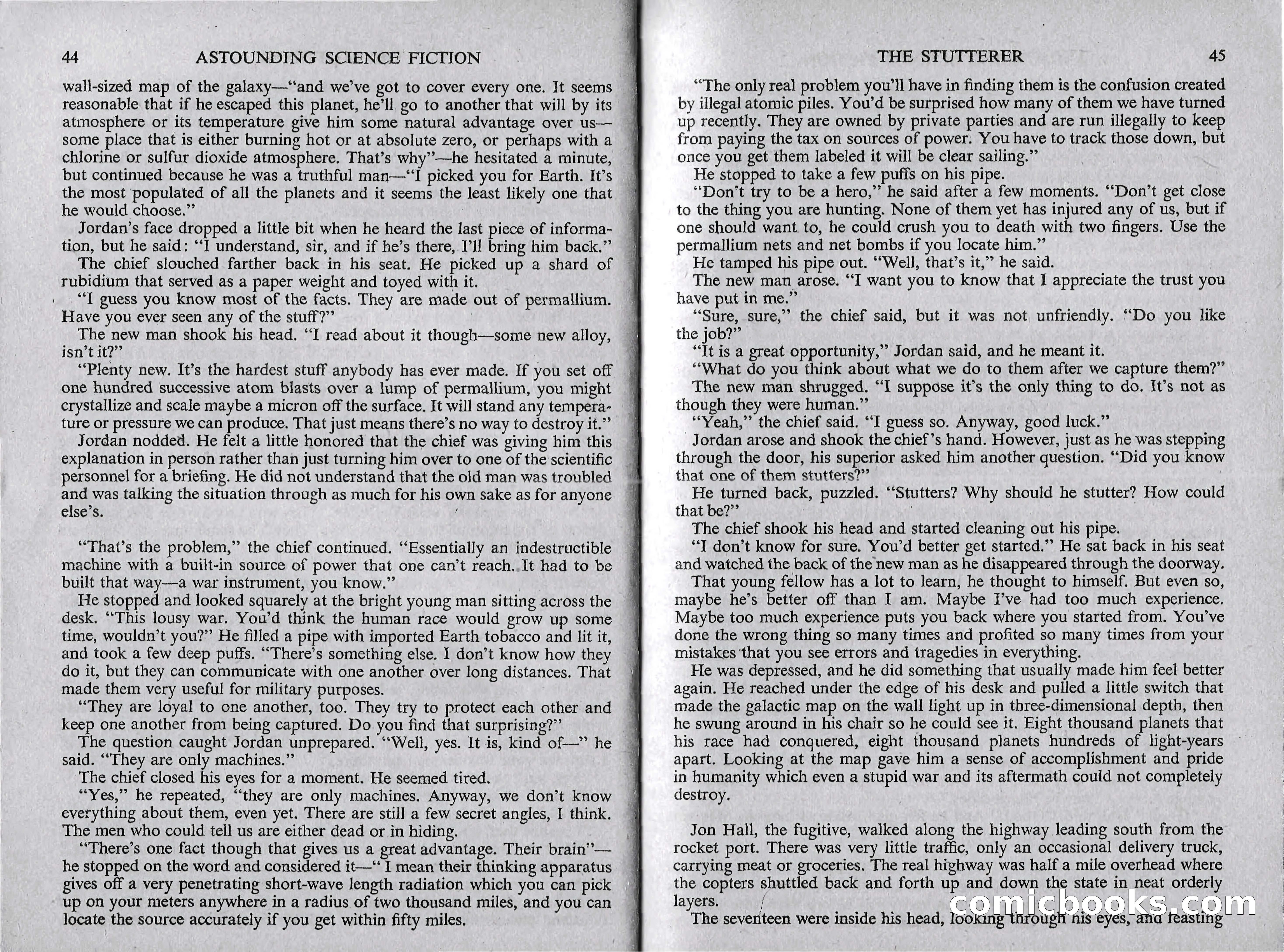 Astounding Science Fiction, British Edition — page 23 of 67