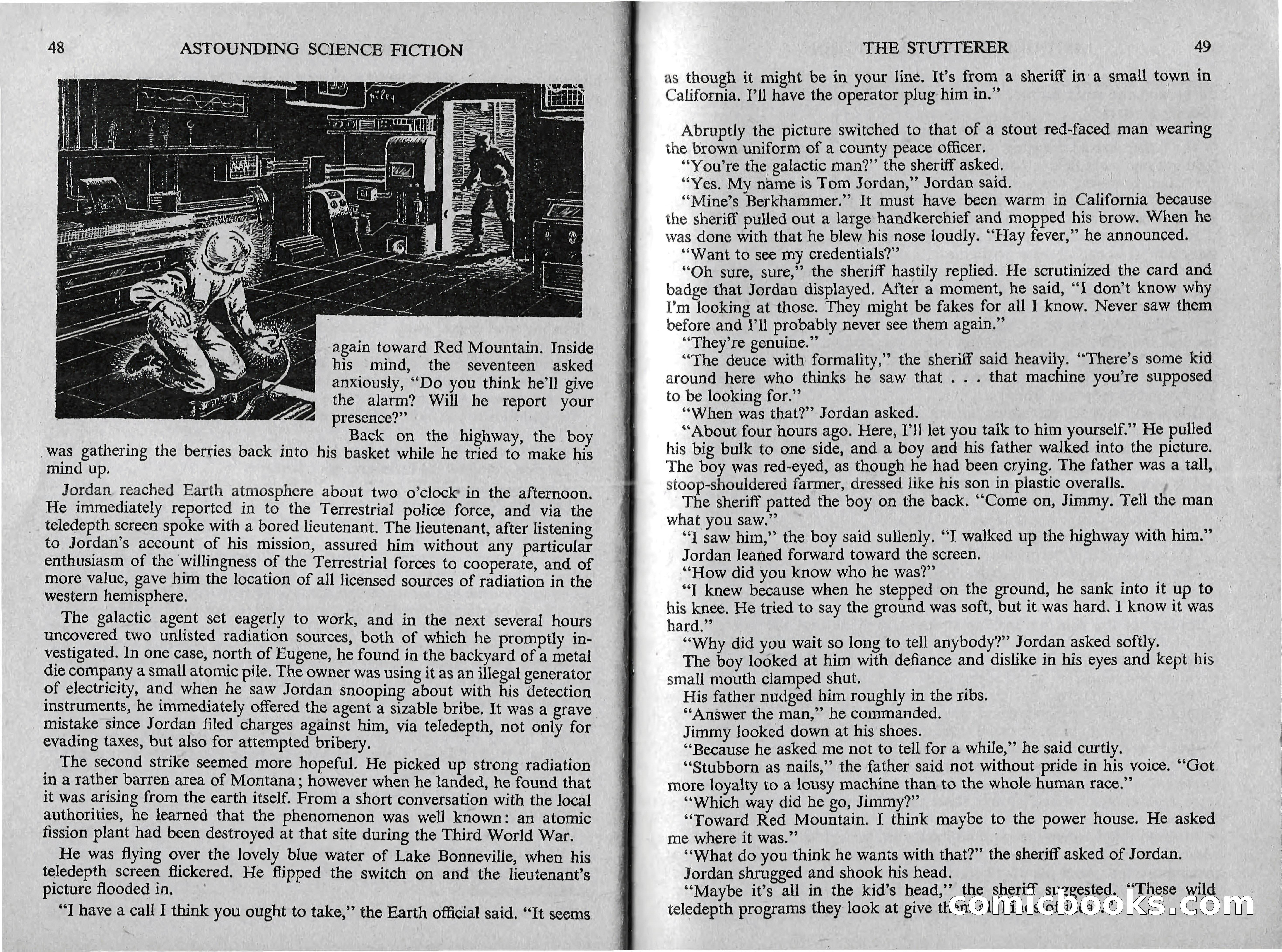 Astounding Science Fiction, British Edition — page 25 of 67