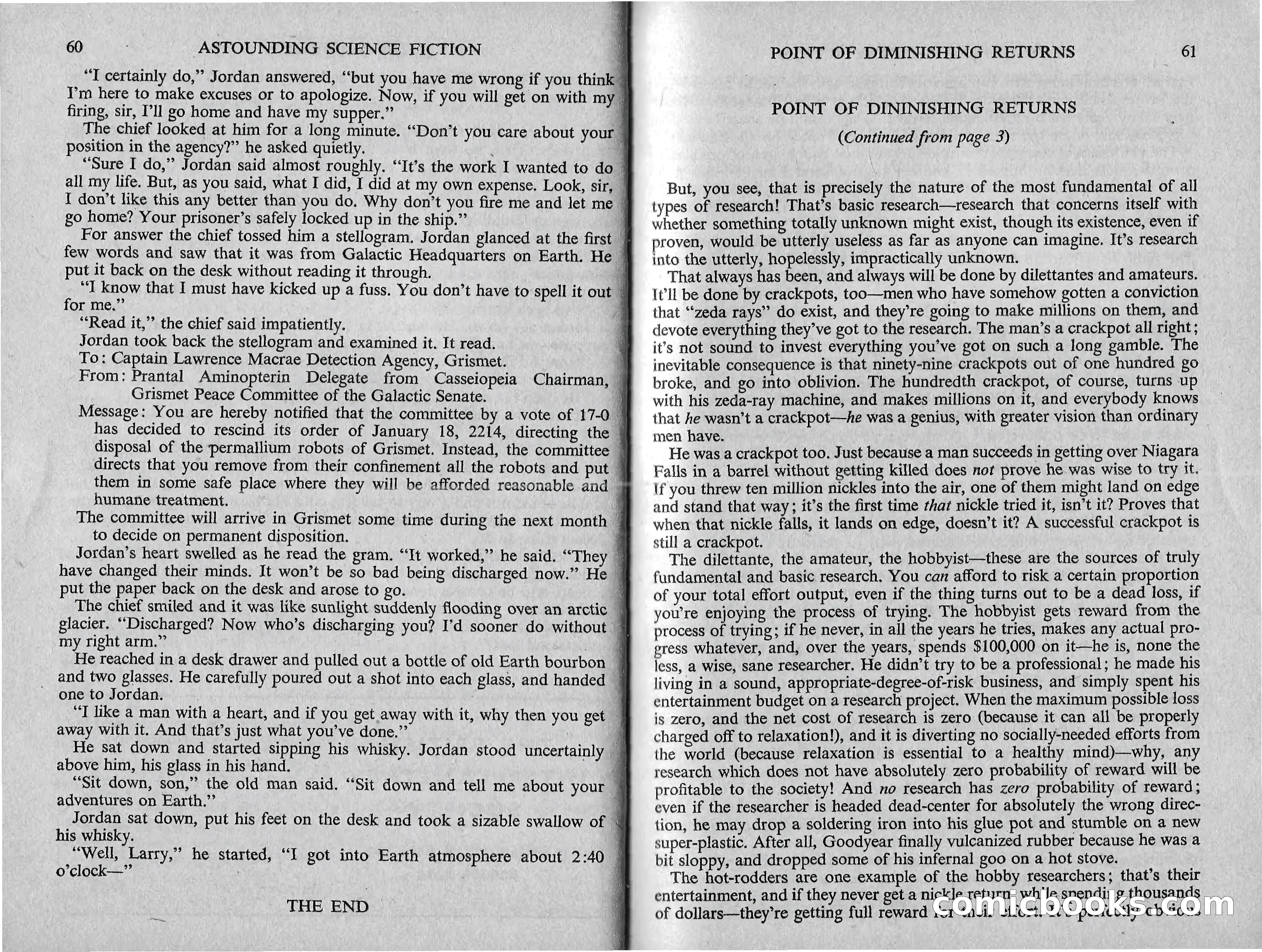 Astounding Science Fiction, British Edition — page 31 of 67
