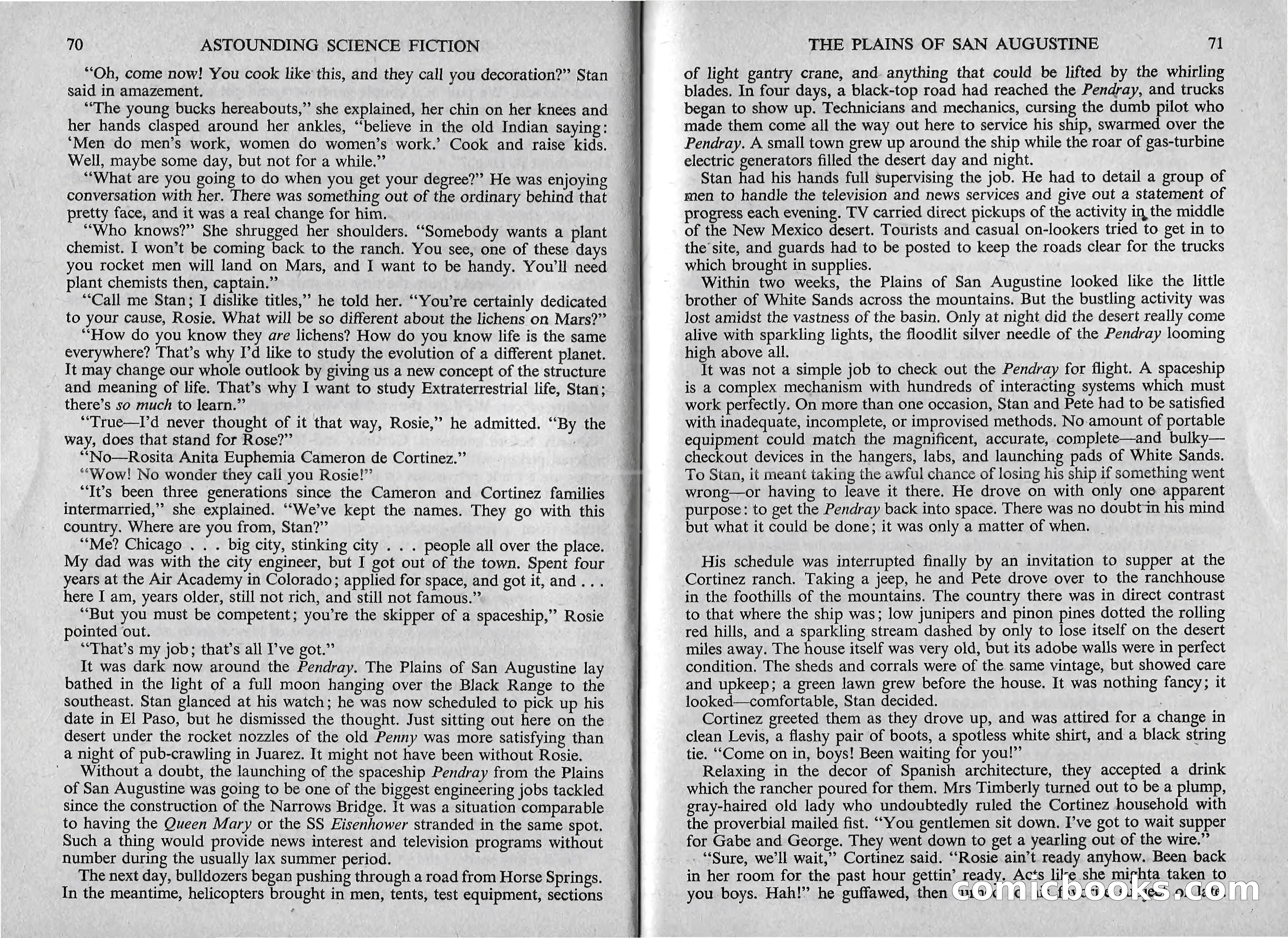 Astounding Science Fiction, British Edition — page 36 of 67