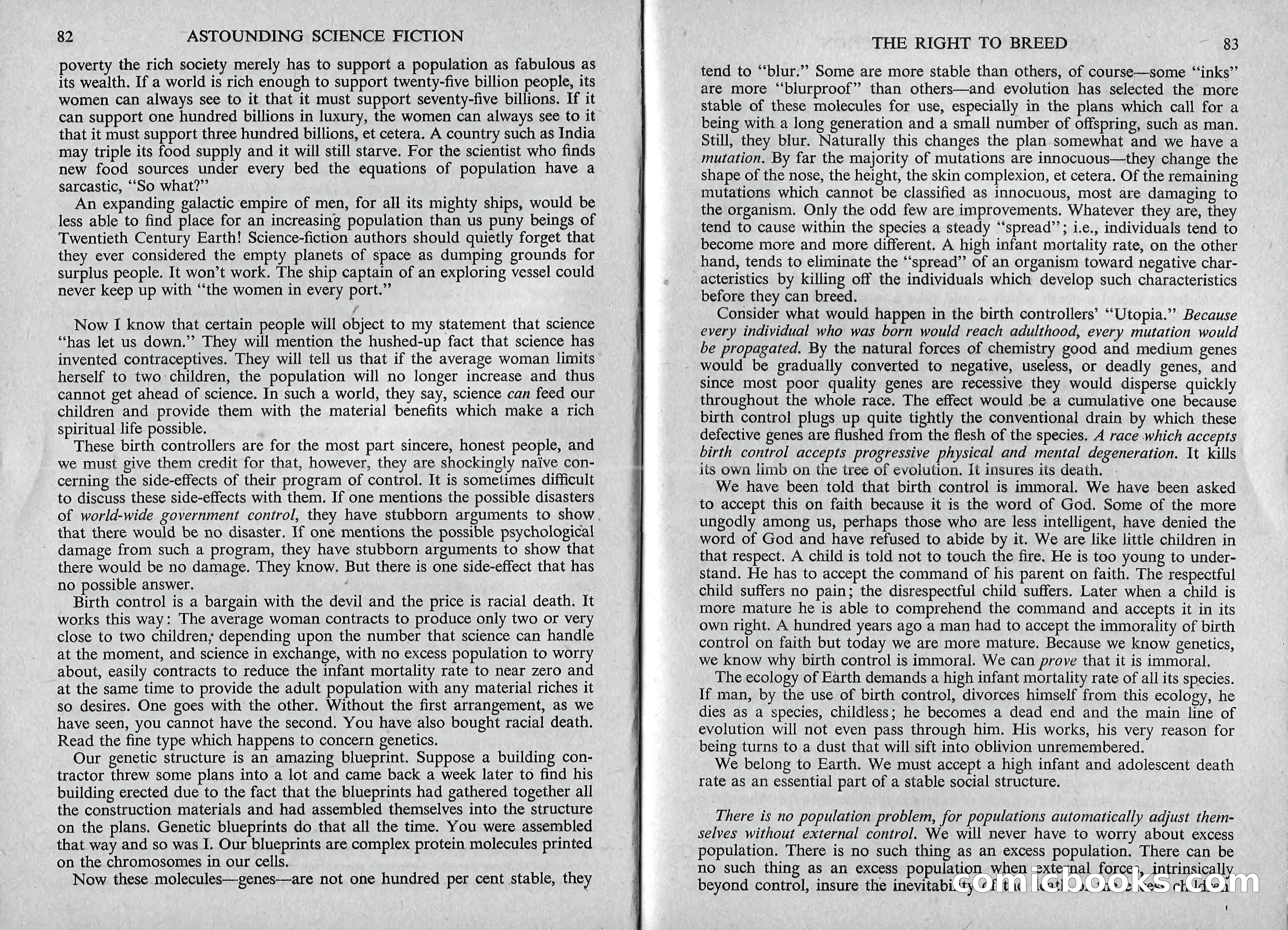 Astounding Science Fiction, British Edition — page 42 of 67