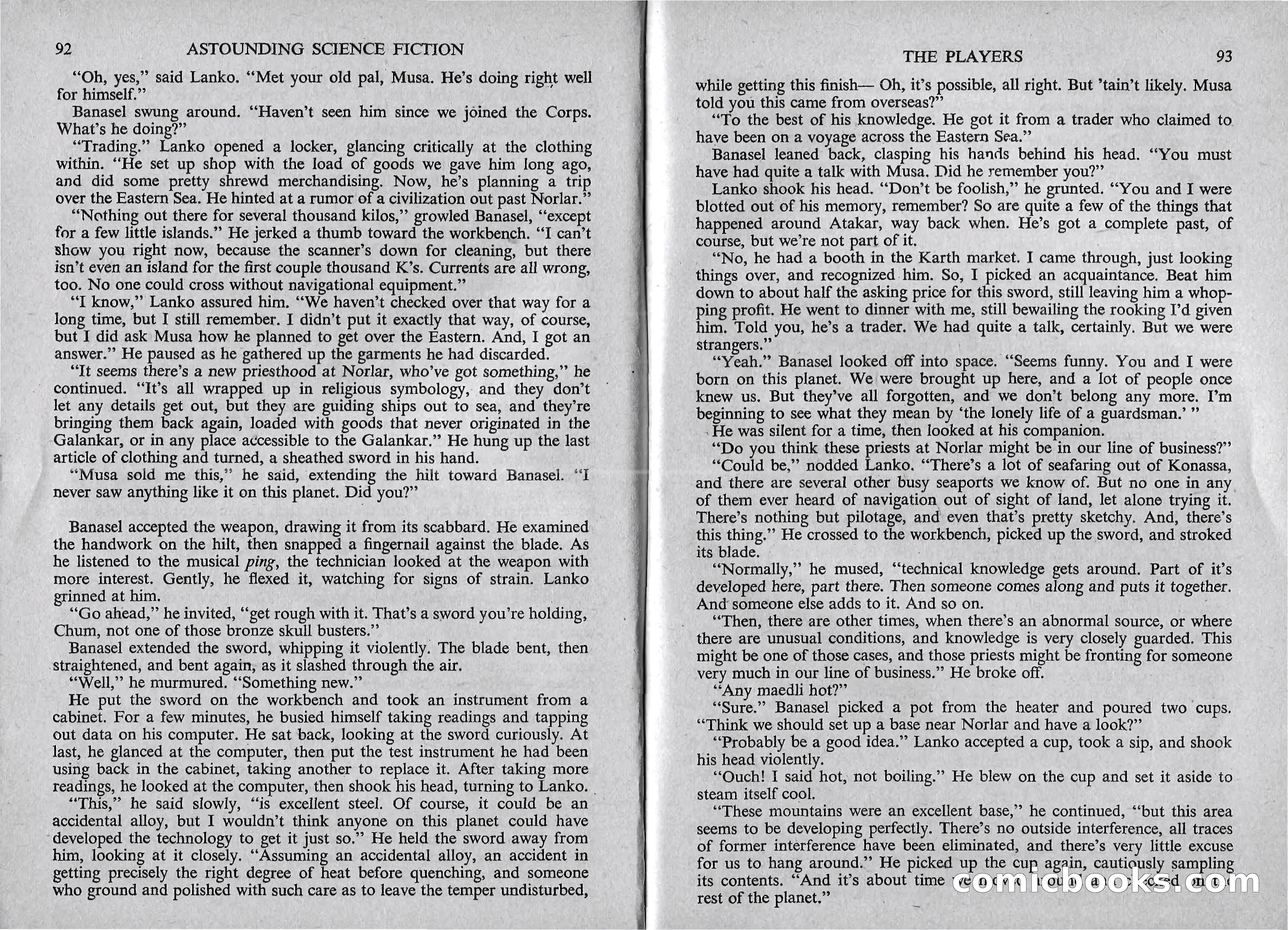 Astounding Science Fiction, British Edition — page 47 of 67
