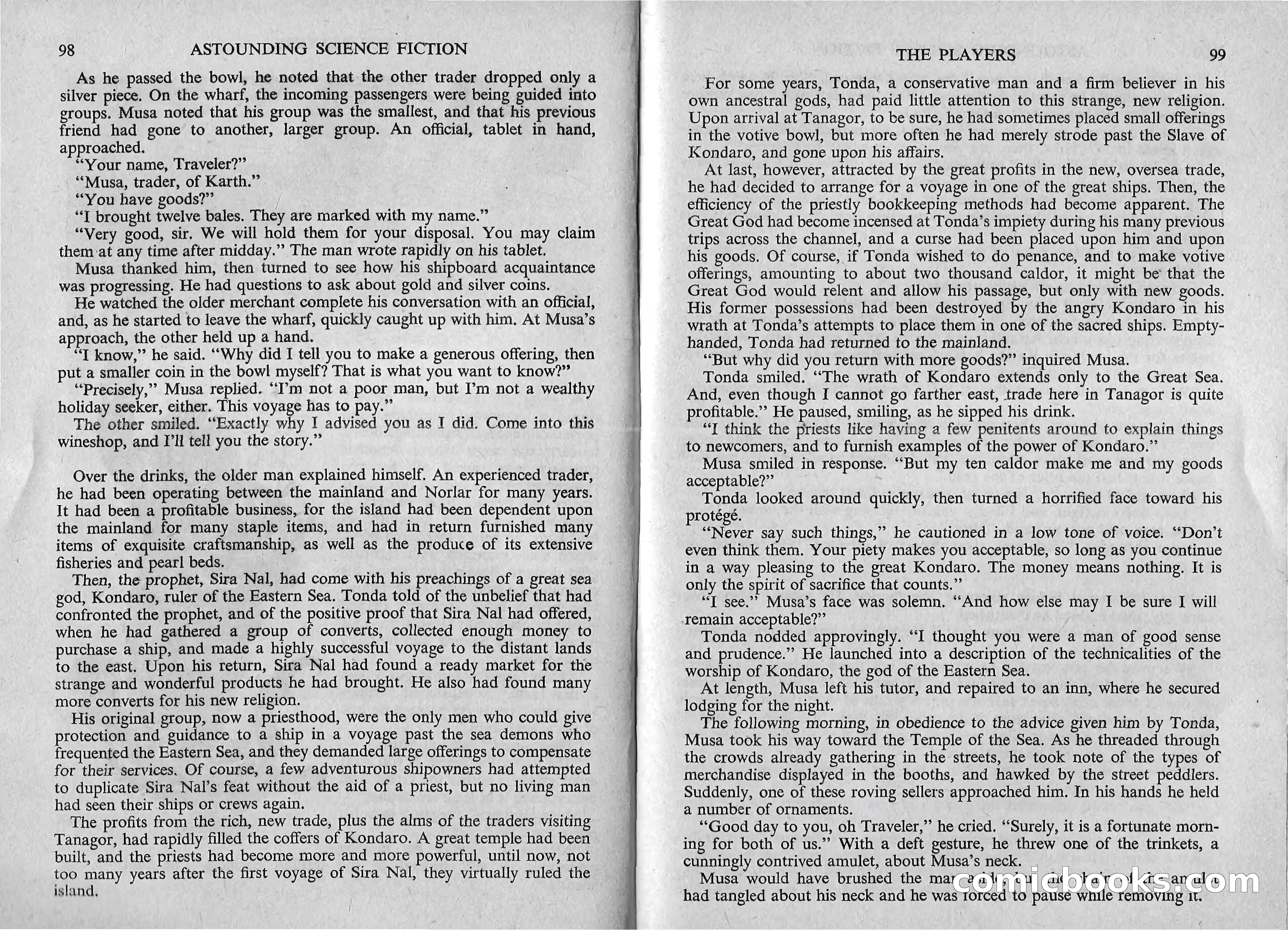 Astounding Science Fiction, British Edition — page 50 of 67