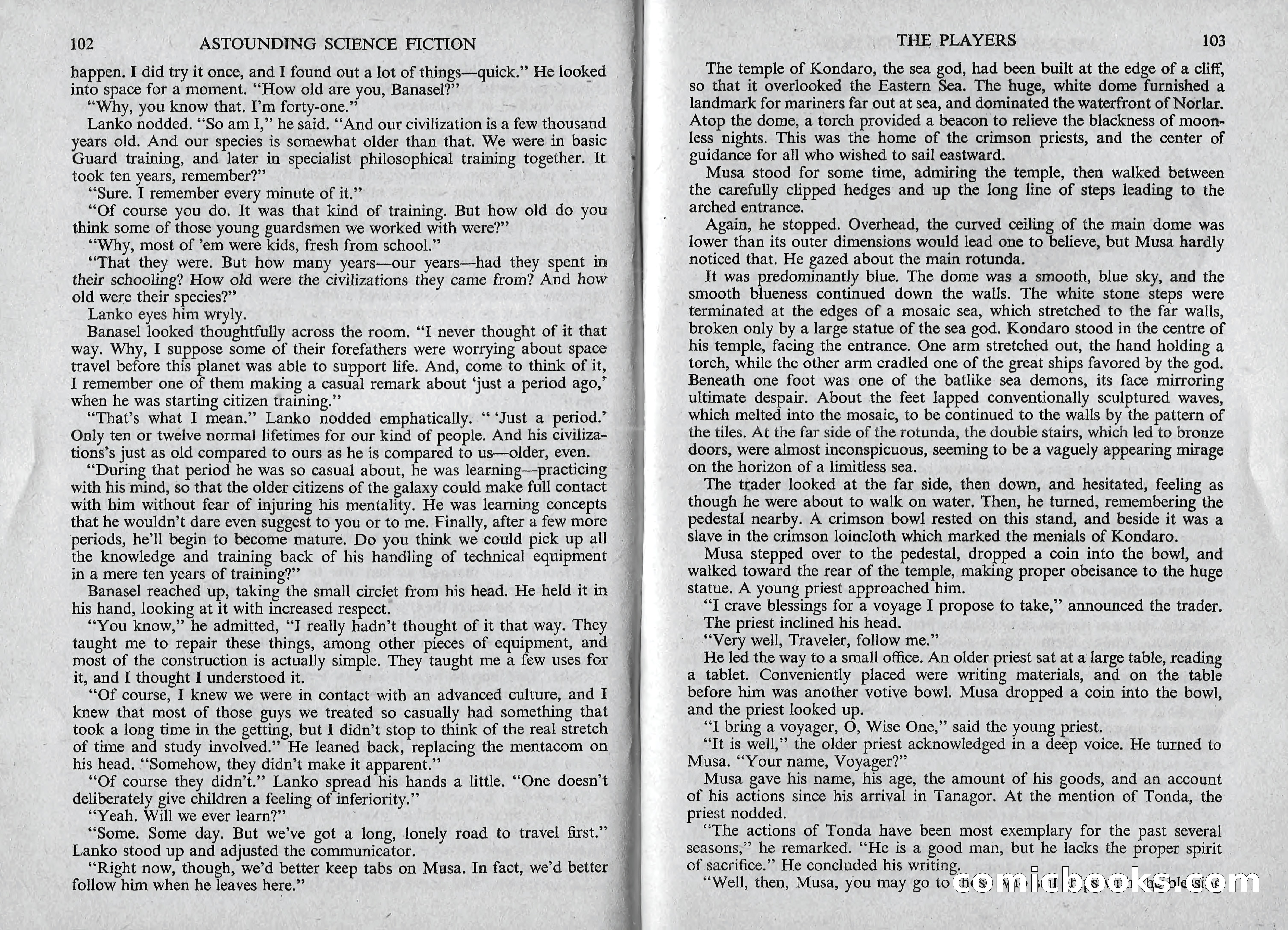 Astounding Science Fiction, British Edition — page 52 of 67