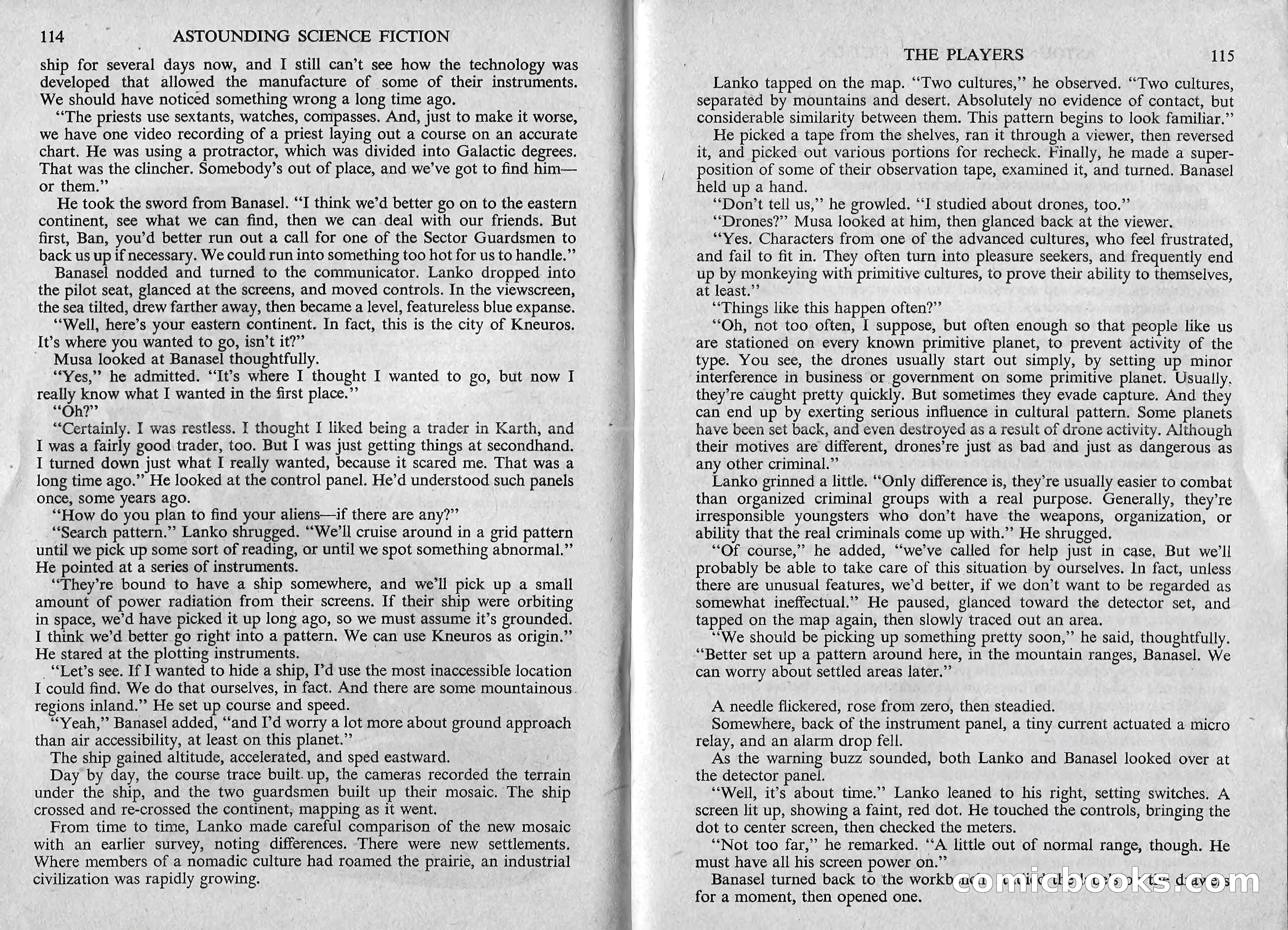 Astounding Science Fiction, British Edition — page 58 of 67