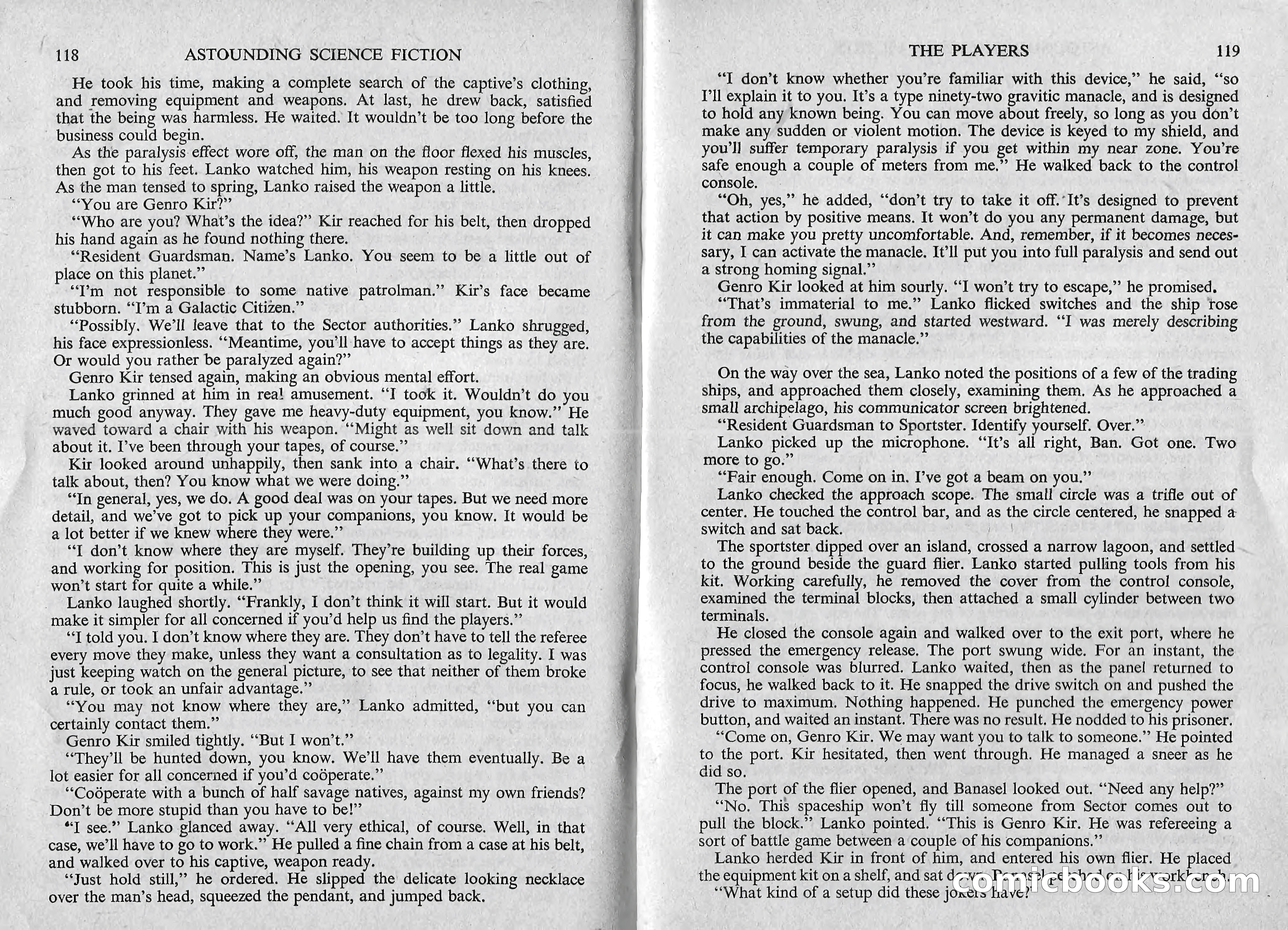 Astounding Science Fiction, British Edition — page 60 of 67