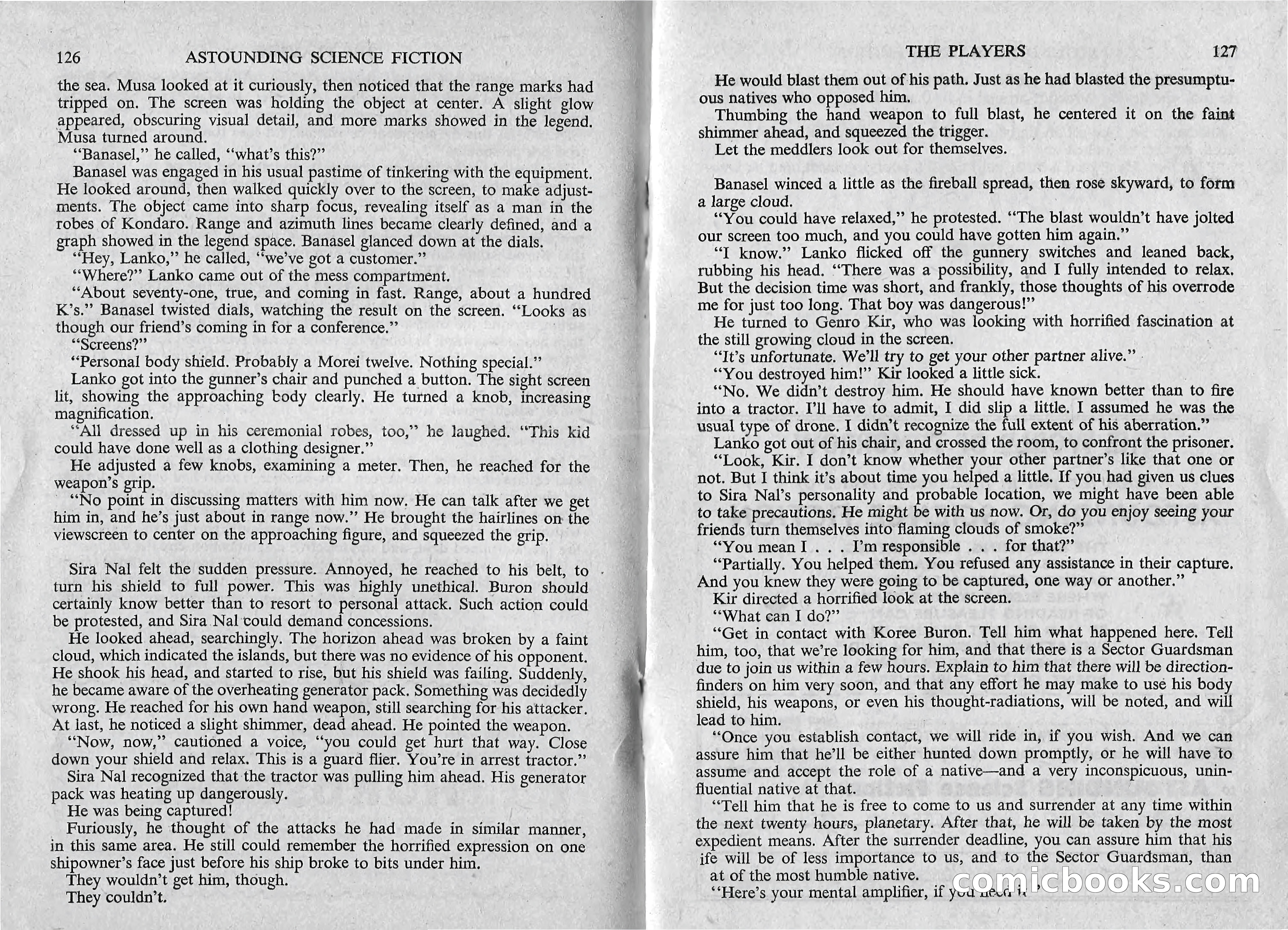 Astounding Science Fiction, British Edition — page 64 of 67