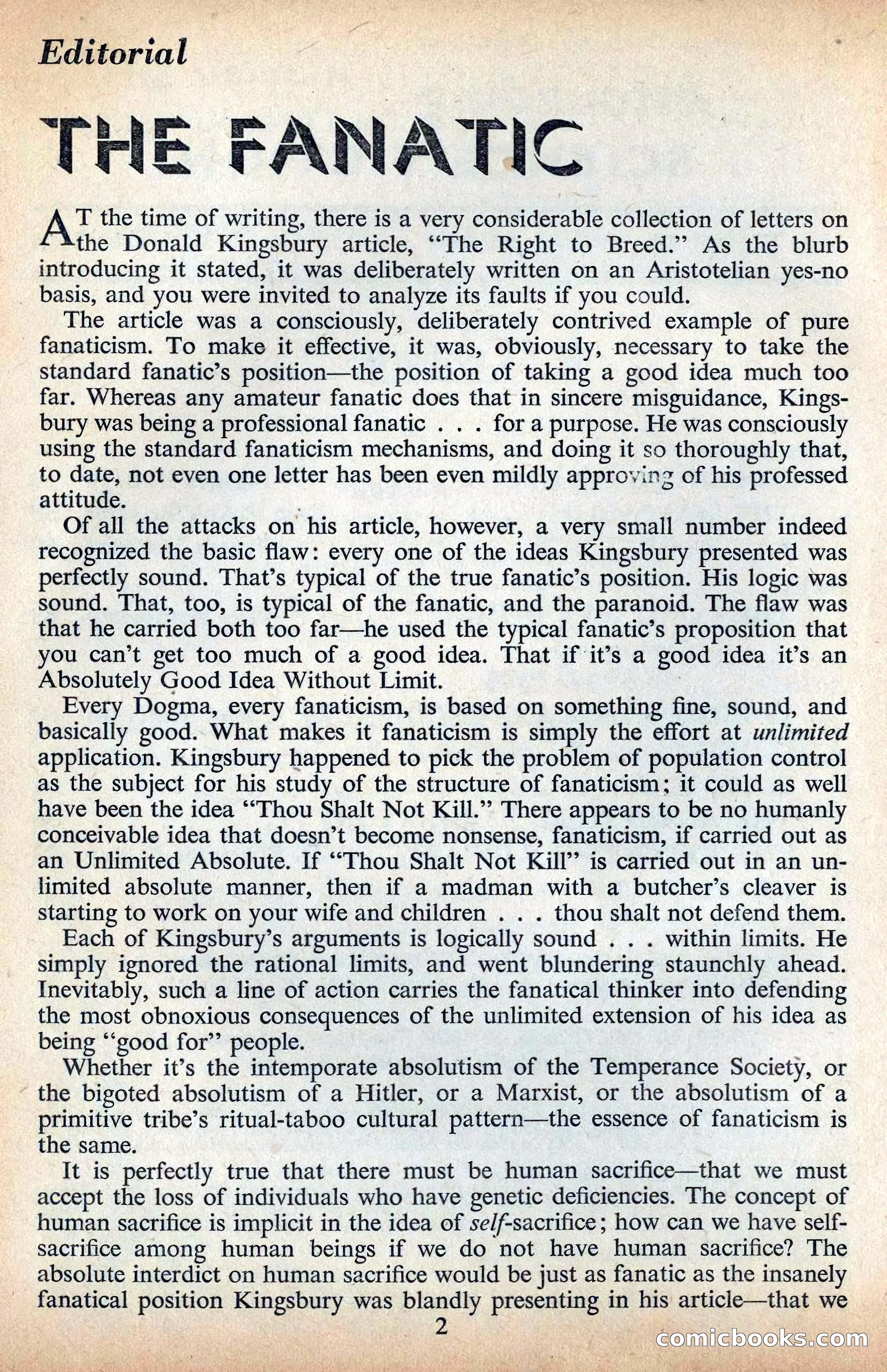 Astounding Science Fiction, British Edition, December 1955 — page 4 of 133