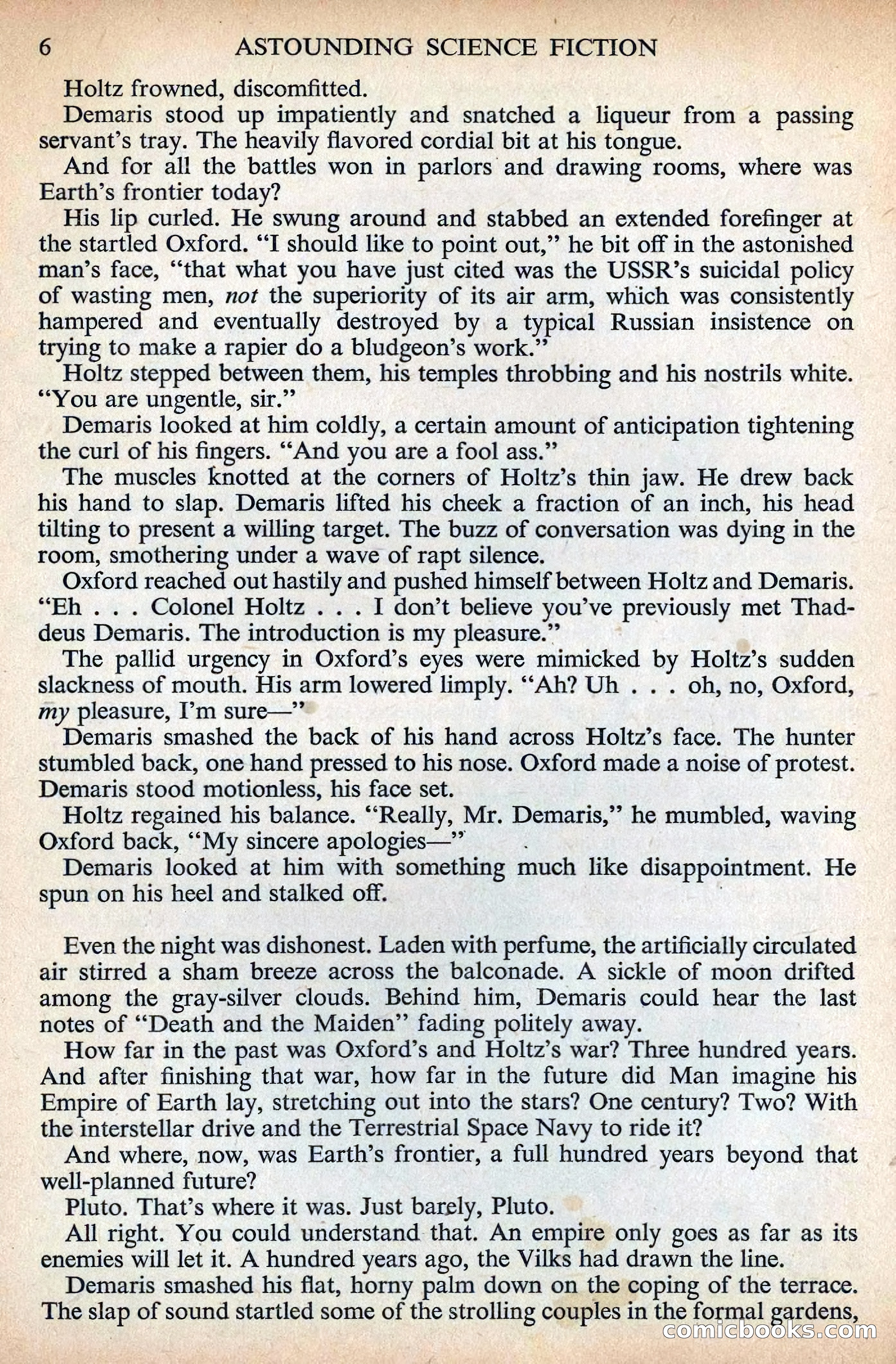 Astounding Science Fiction, British Edition, December 1955 — page 8 of 133