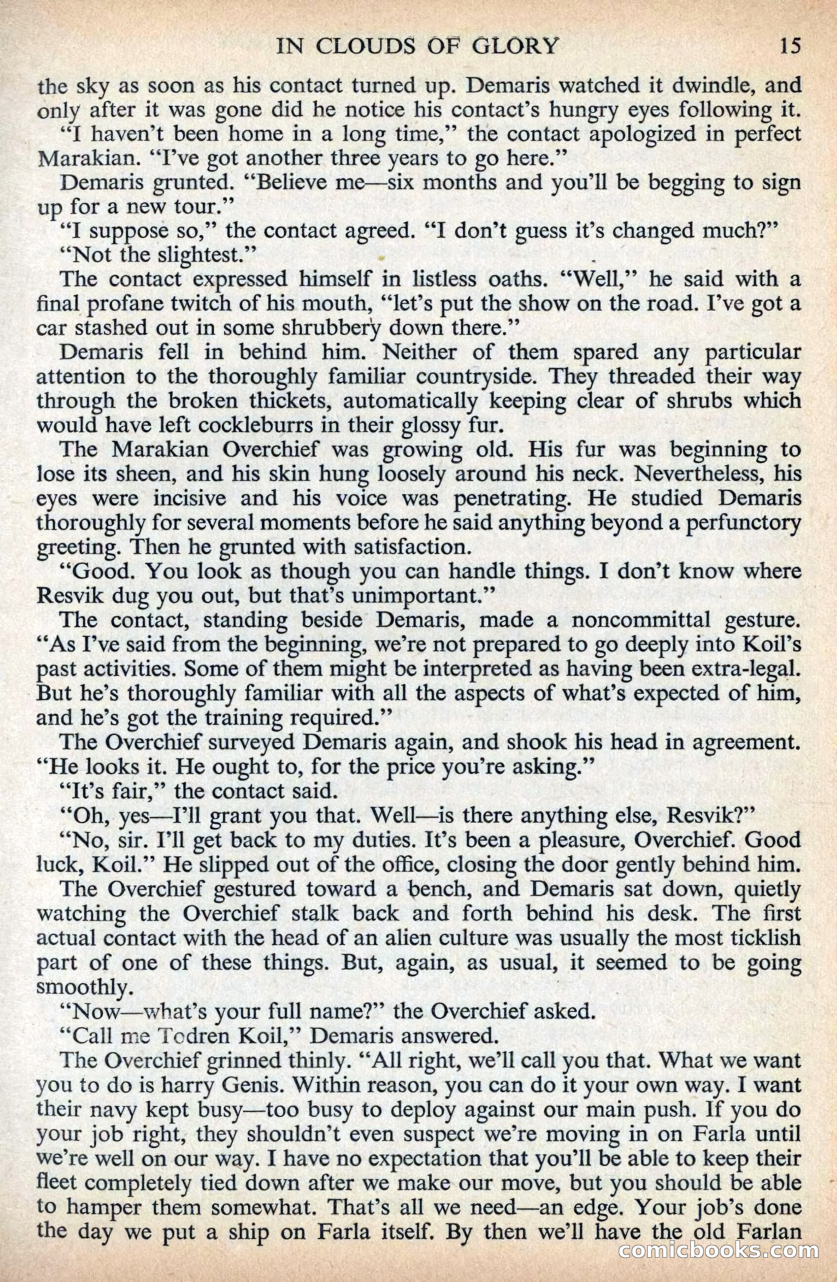 Astounding Science Fiction, British Edition, December 1955 — page 17 of 133