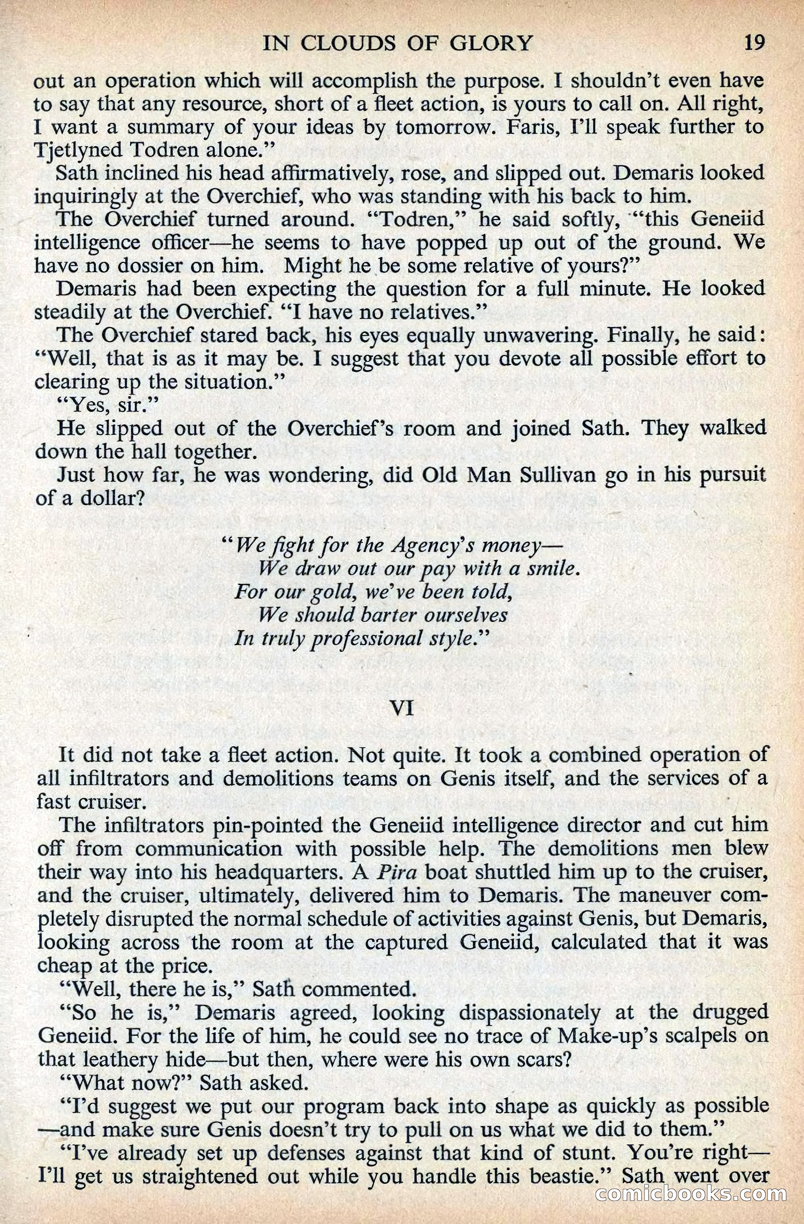Astounding Science Fiction, British Edition, December 1955 — page 21 of 133
