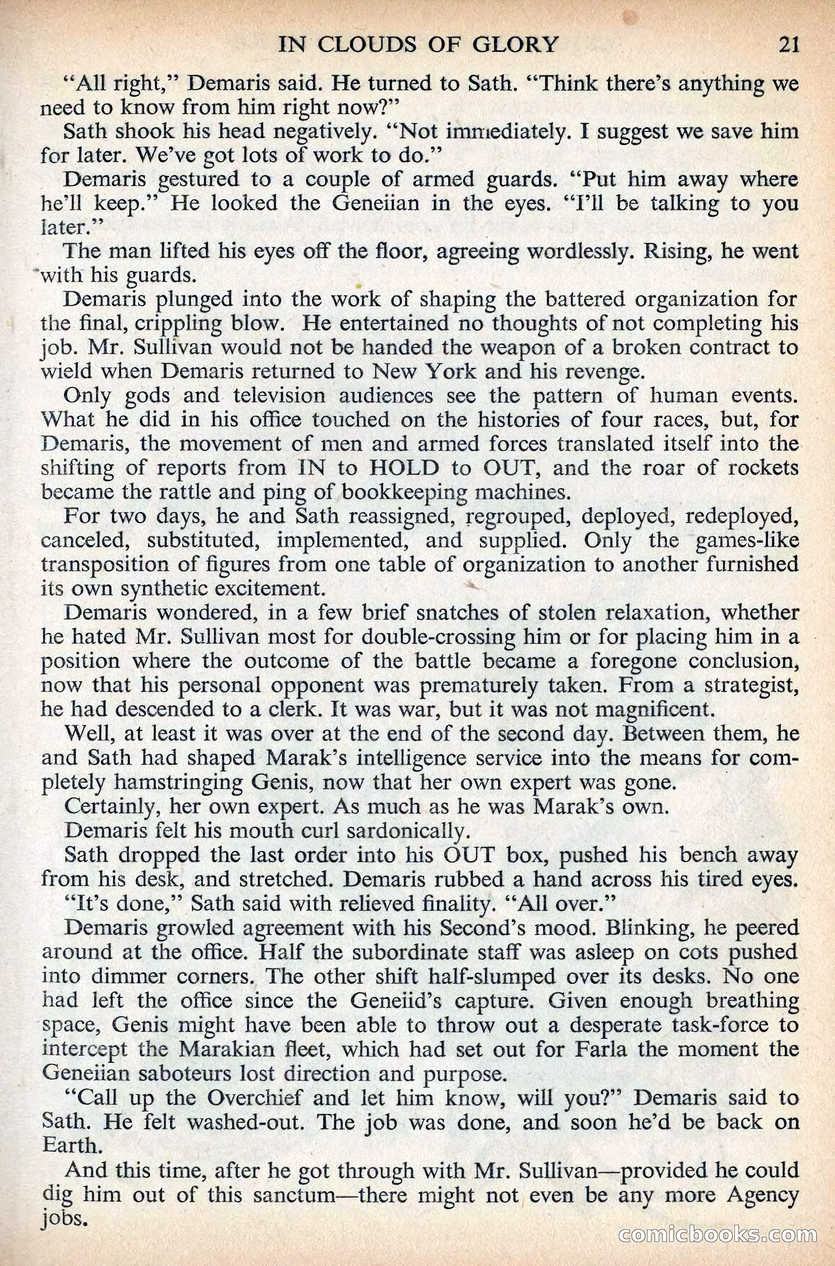 Astounding Science Fiction, British Edition, December 1955 — page 23 of 133