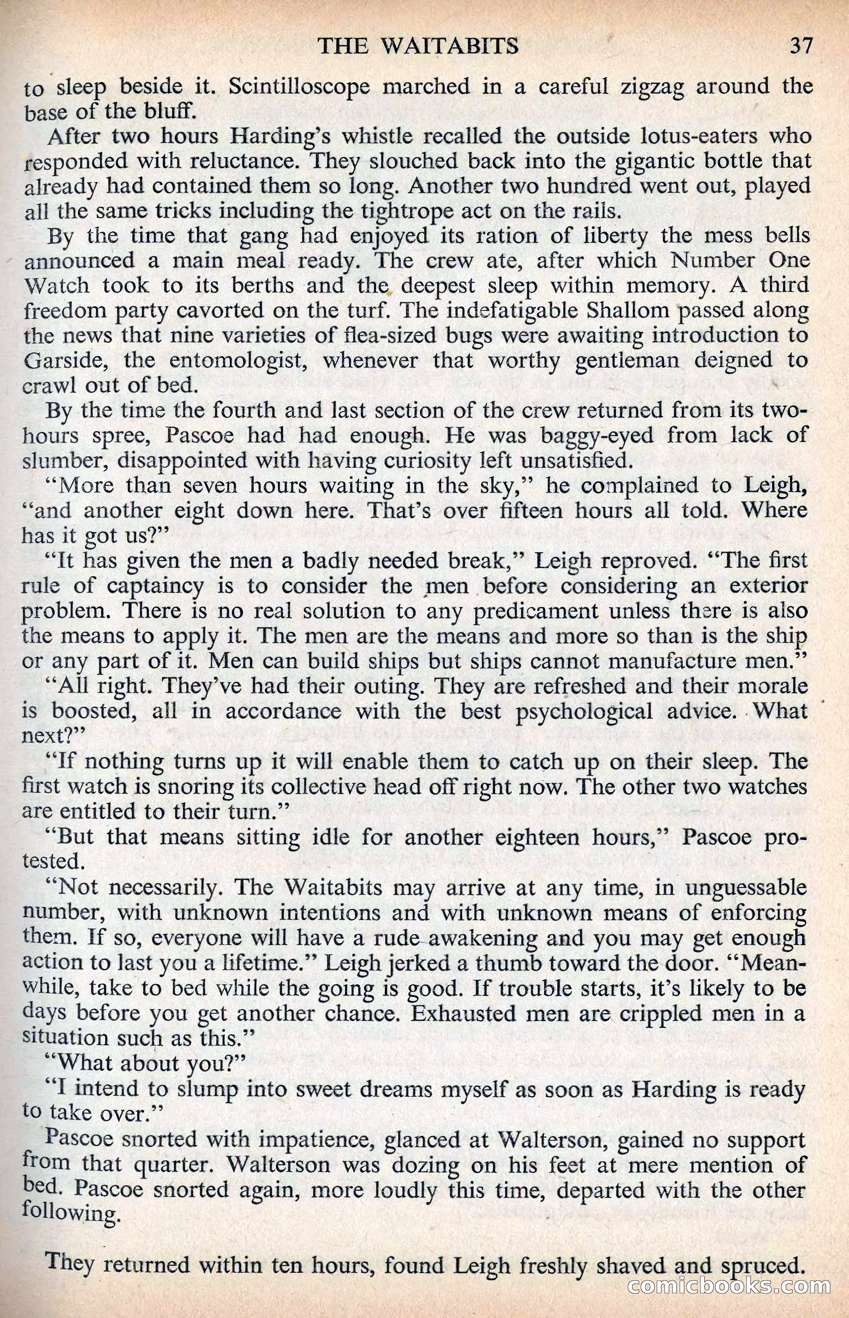 Astounding Science Fiction, British Edition, December 1955 — page 39 of 133