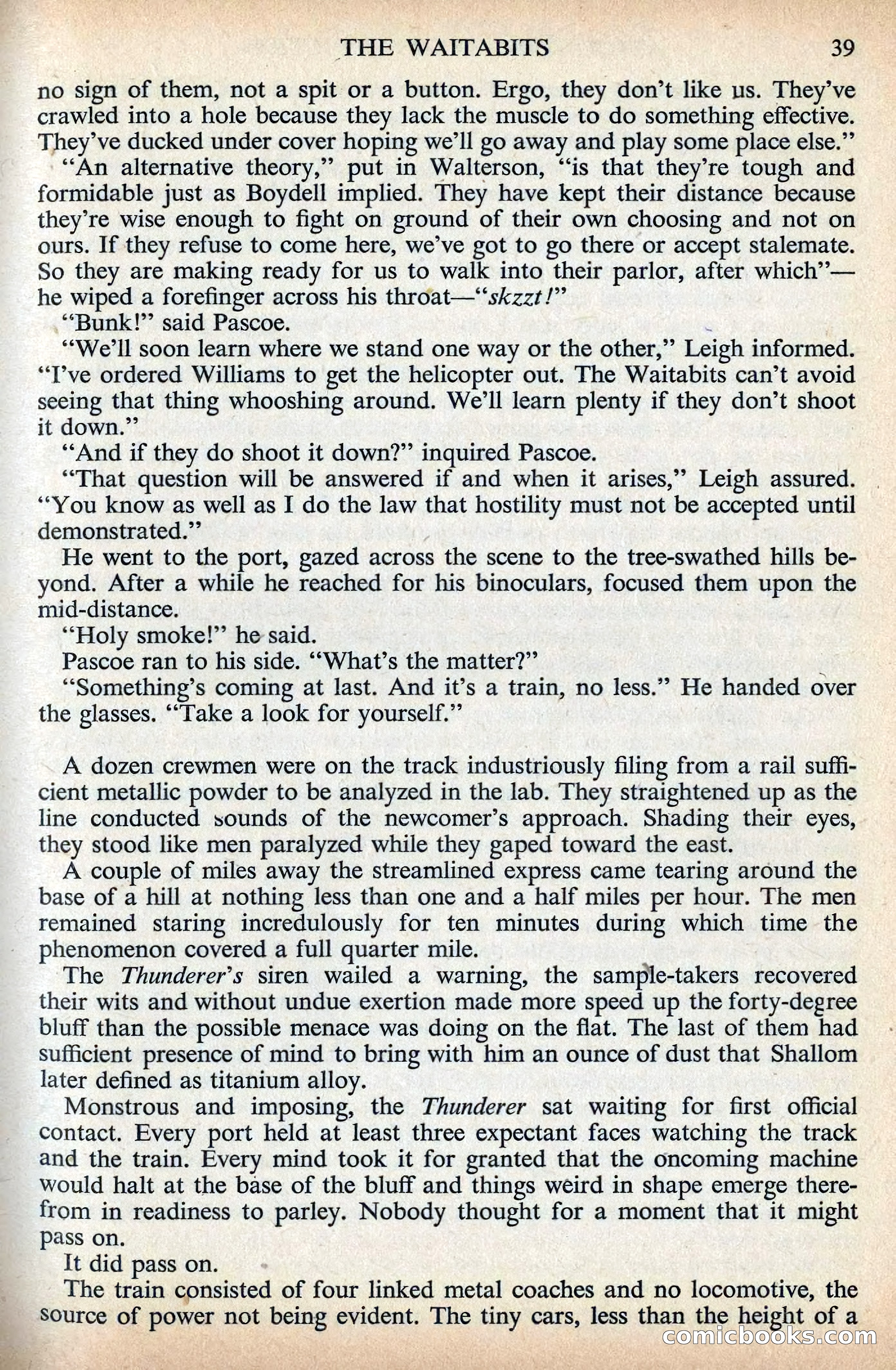 Astounding Science Fiction, British Edition, December 1955 — page 41 of 133