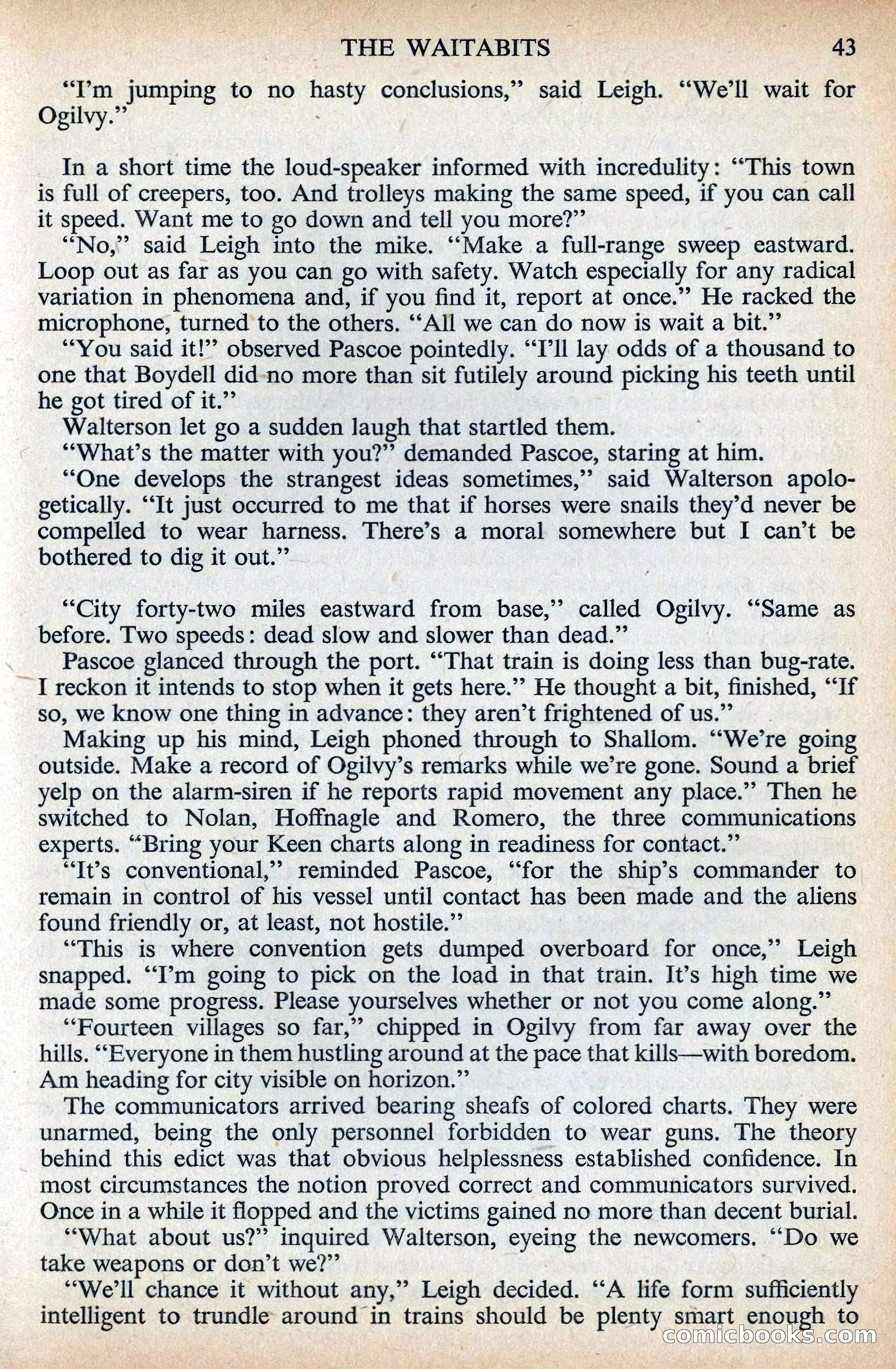 Astounding Science Fiction, British Edition, December 1955 — page 45 of 133