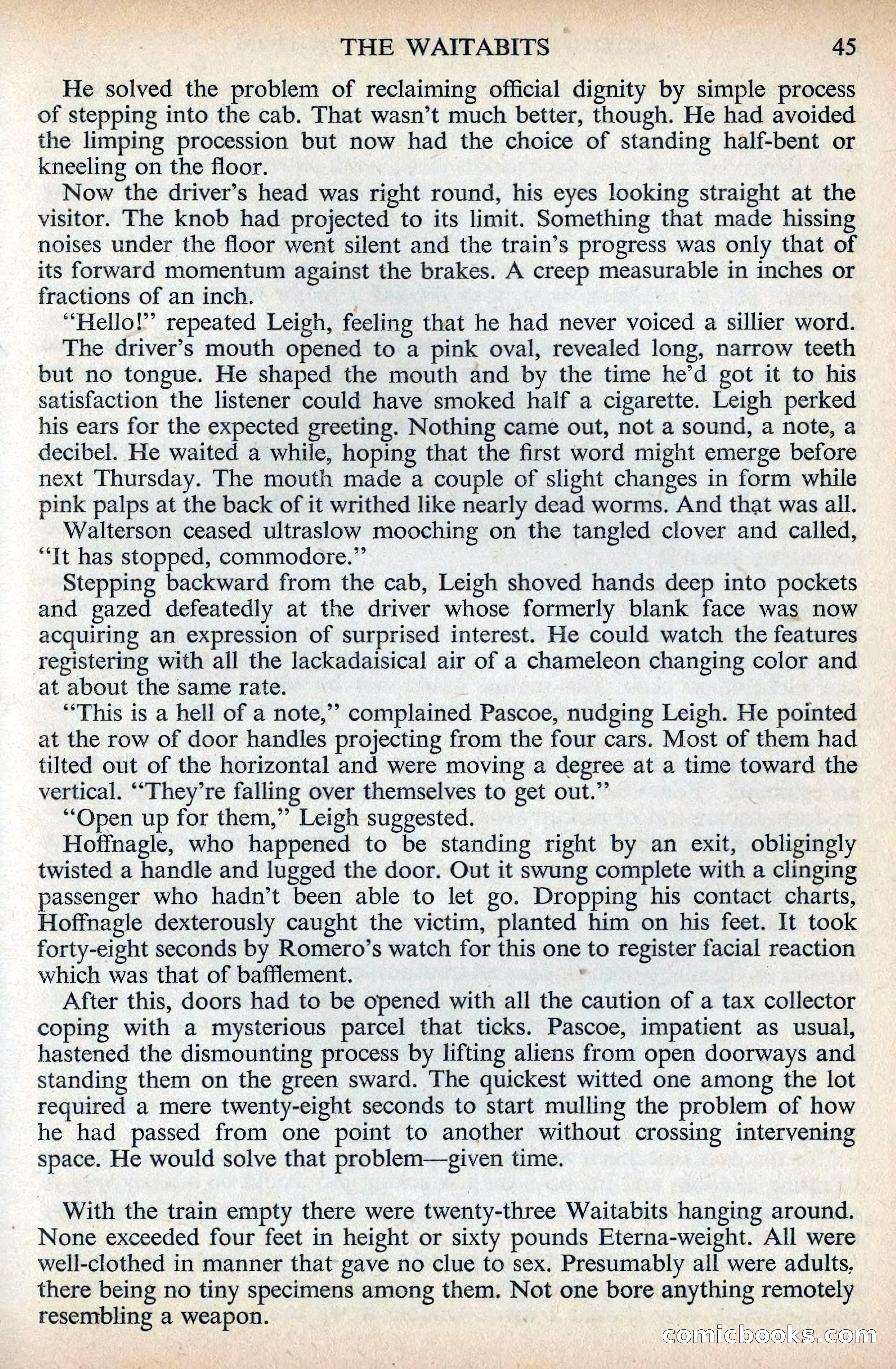 Astounding Science Fiction, British Edition, December 1955 — page 47 of 133