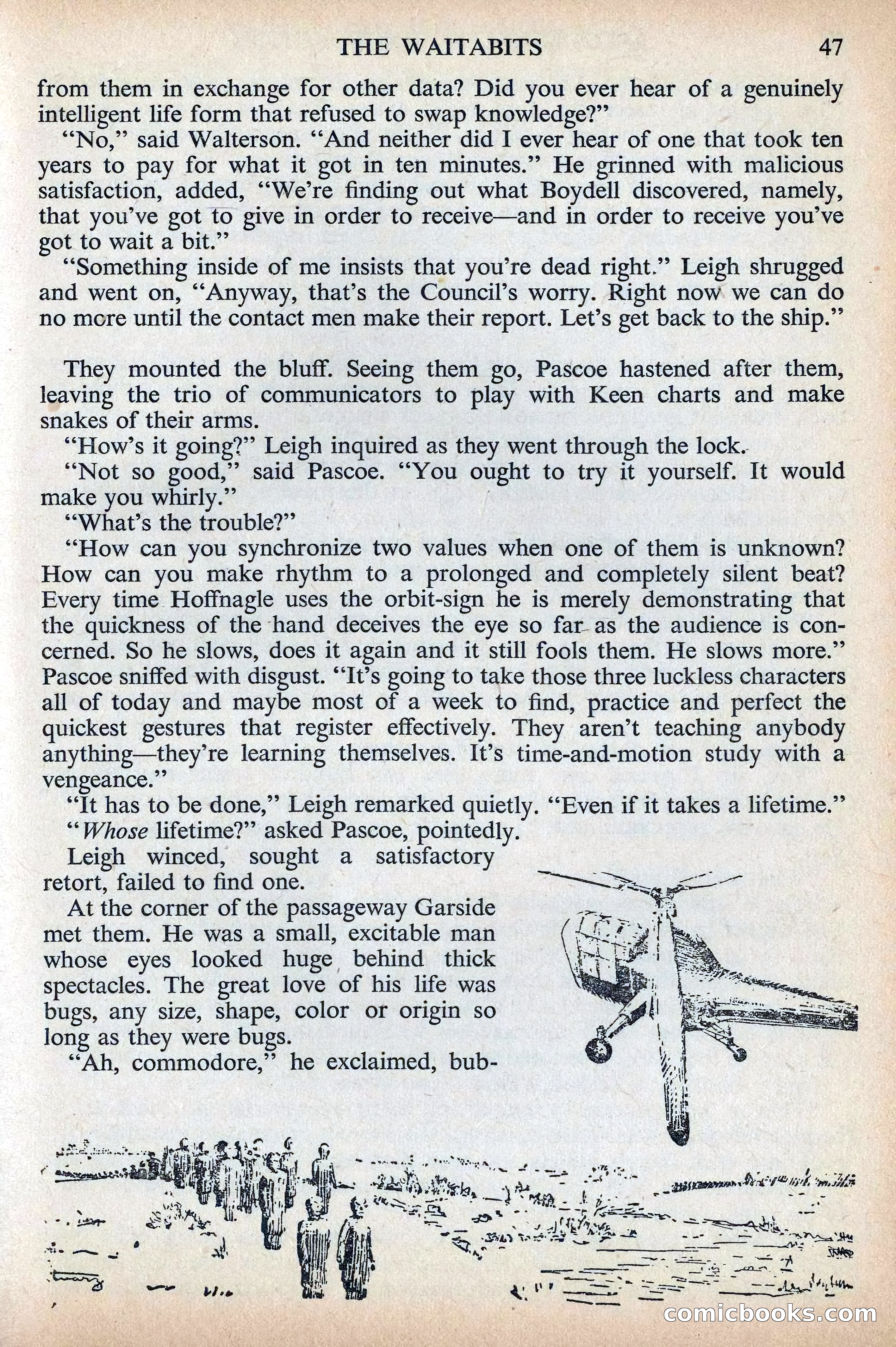 Astounding Science Fiction, British Edition, December 1955 — page 49 of 133