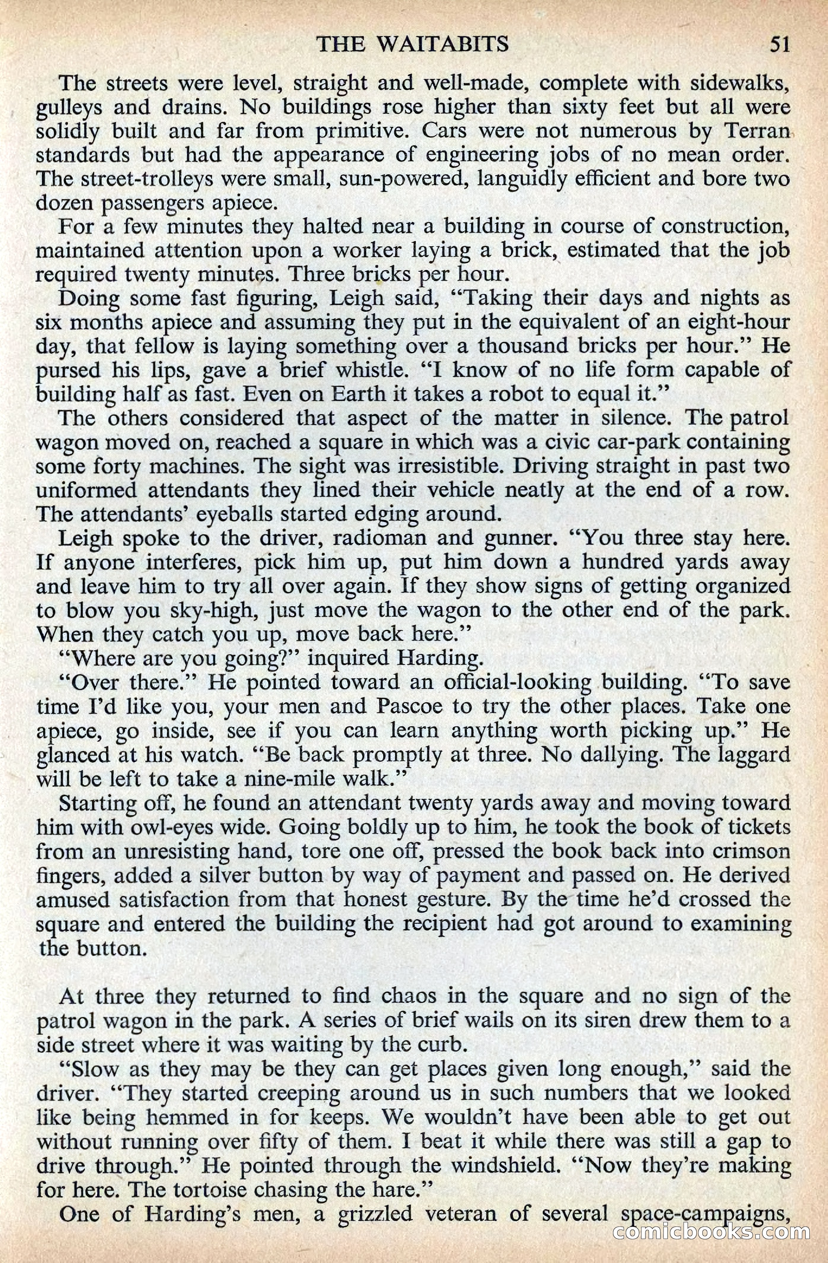 Astounding Science Fiction, British Edition, December 1955 — page 53 of 133