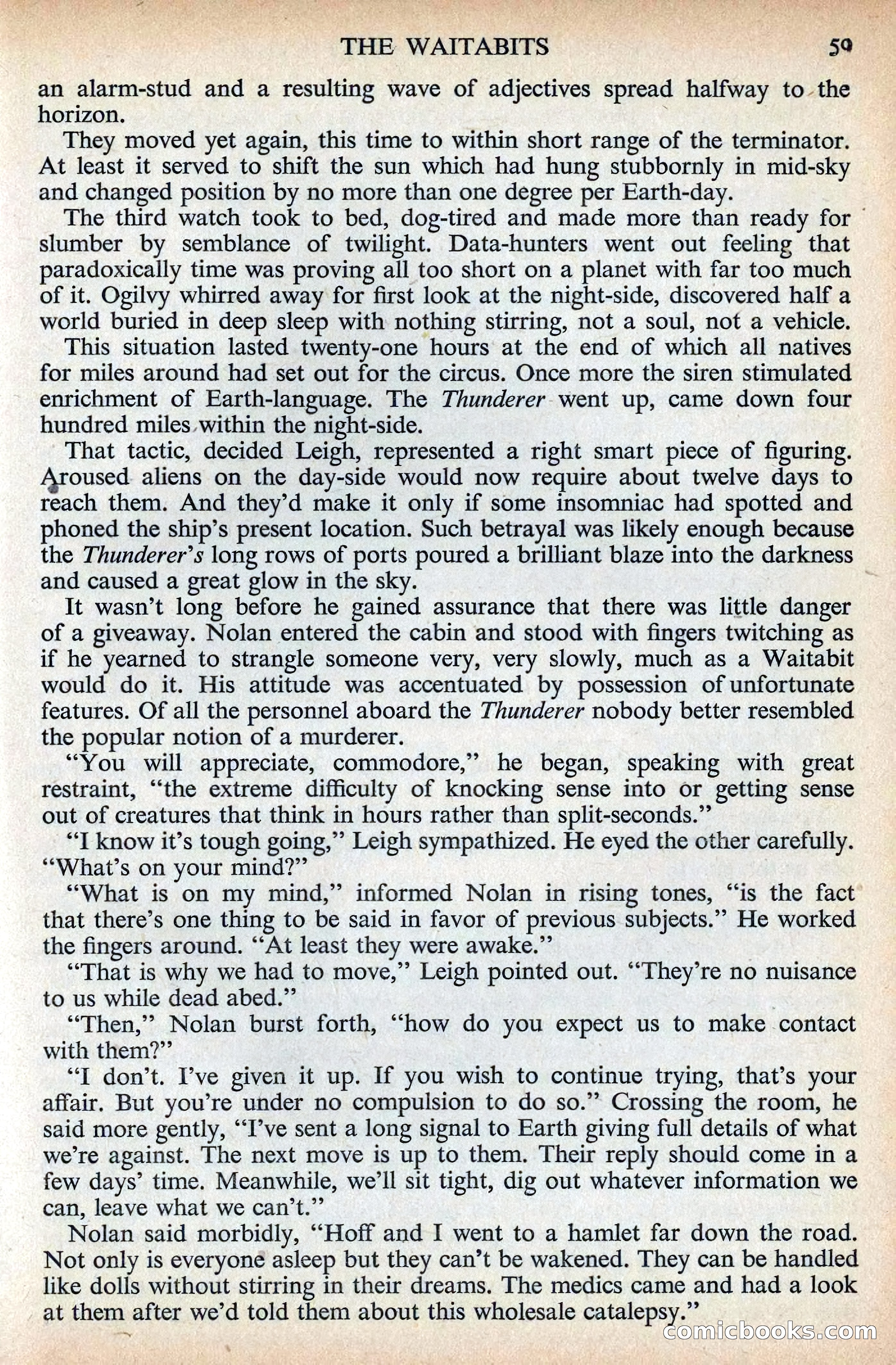 Astounding Science Fiction, British Edition, December 1955 — page 61 of 133