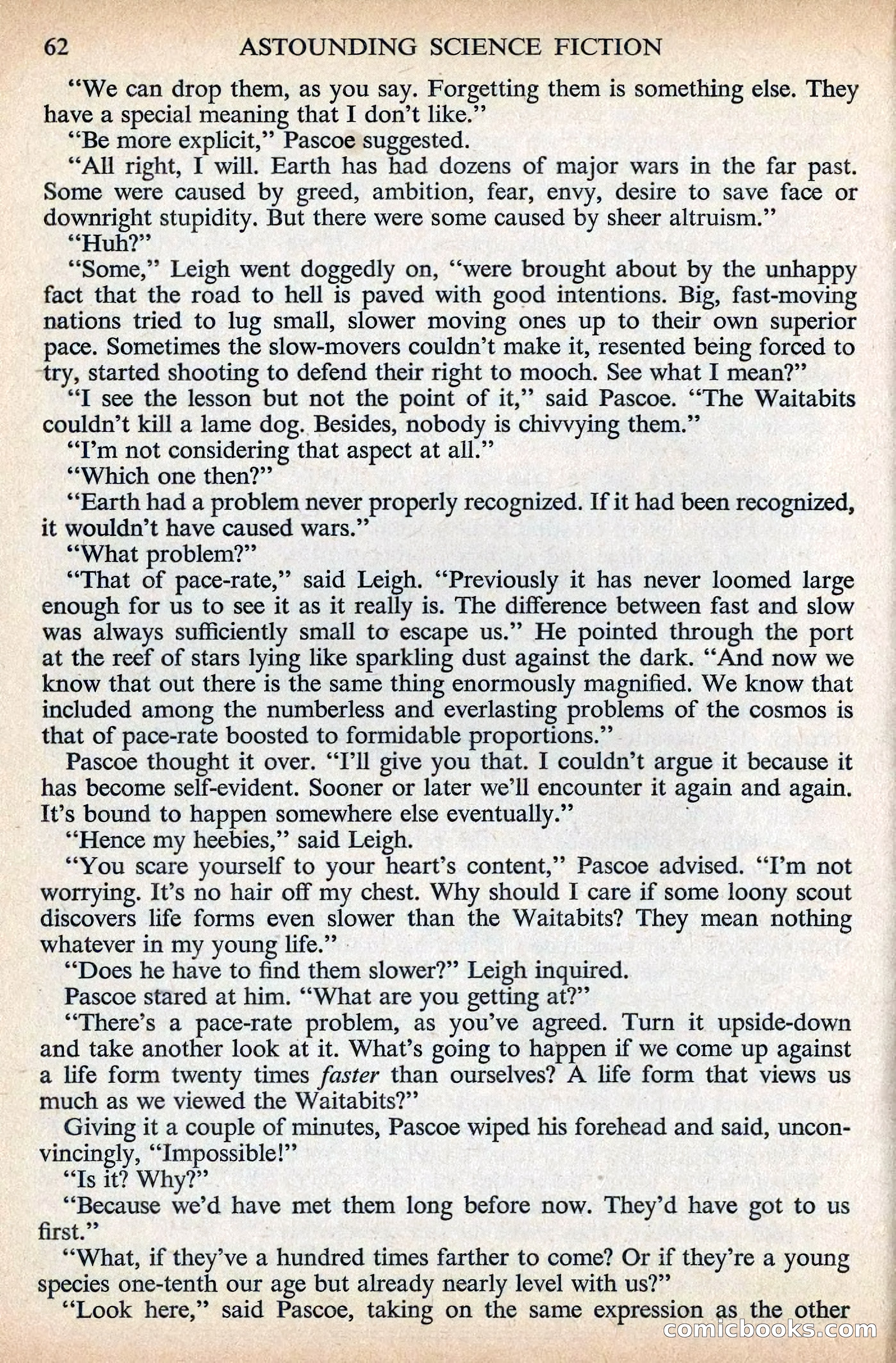 Astounding Science Fiction, British Edition, December 1955 — page 64 of 133