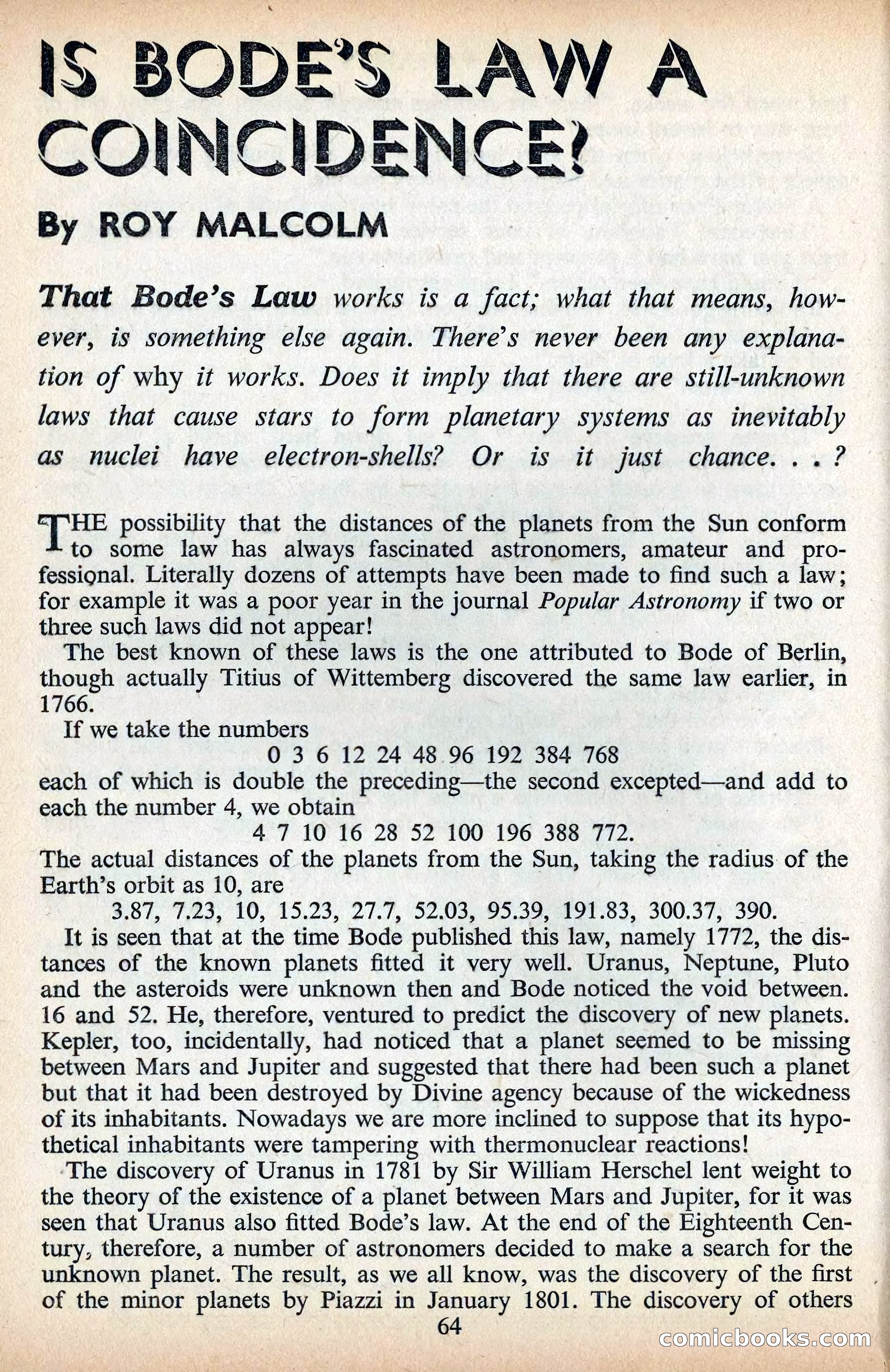 Astounding Science Fiction, British Edition, December 1955 — page 66 of 133