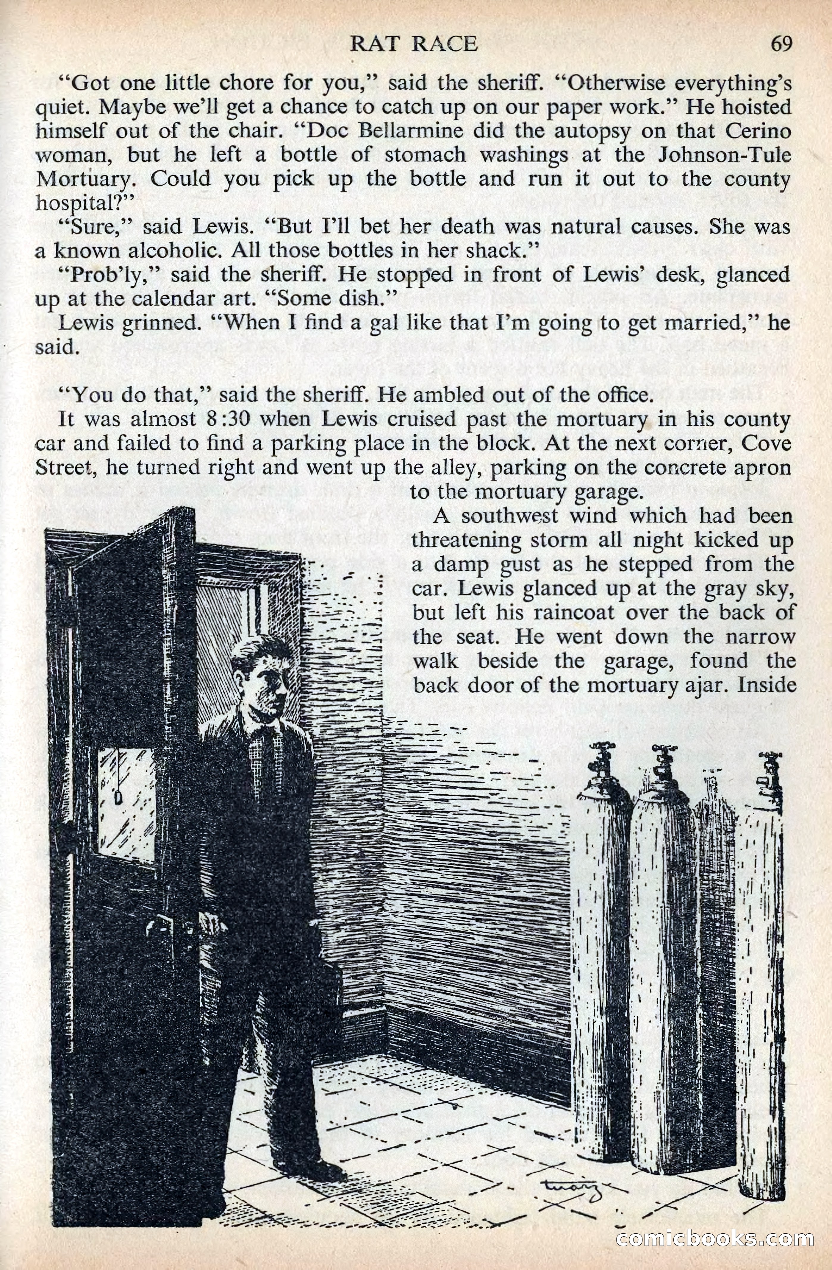 Astounding Science Fiction, British Edition, December 1955 — page 71 of 133