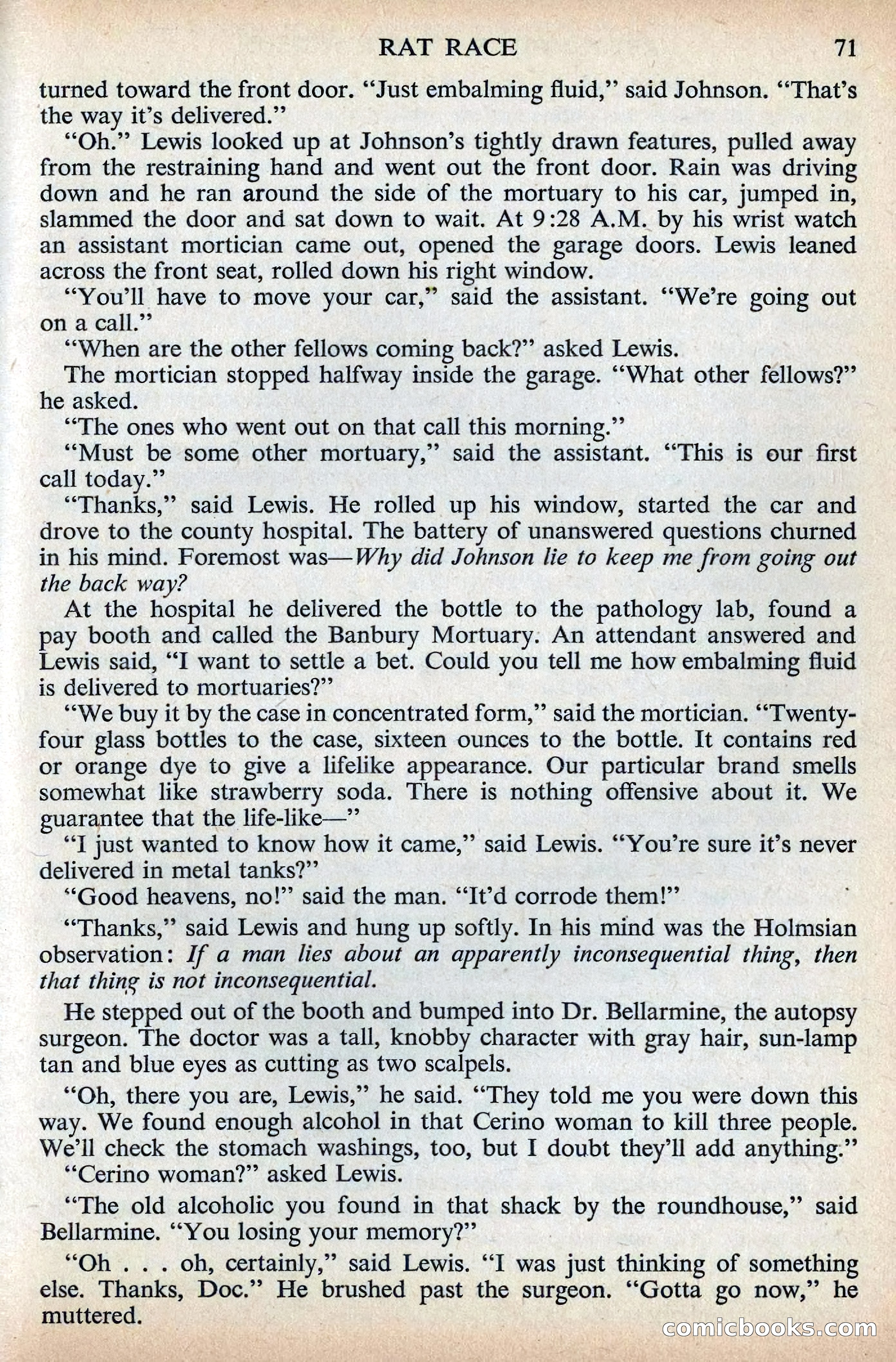 Astounding Science Fiction, British Edition, December 1955 — page 73 of 133