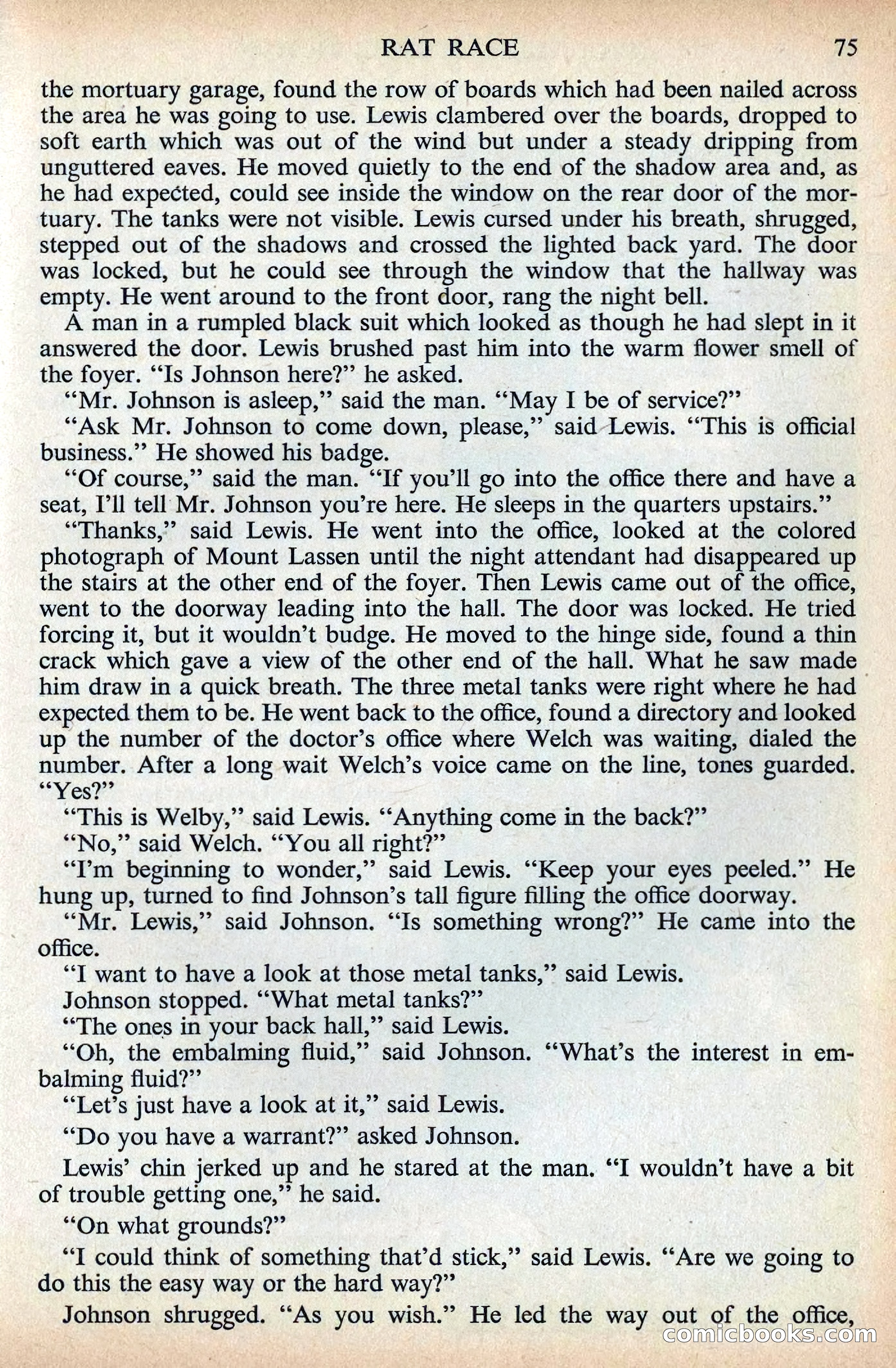 Astounding Science Fiction, British Edition, December 1955 — page 77 of 133