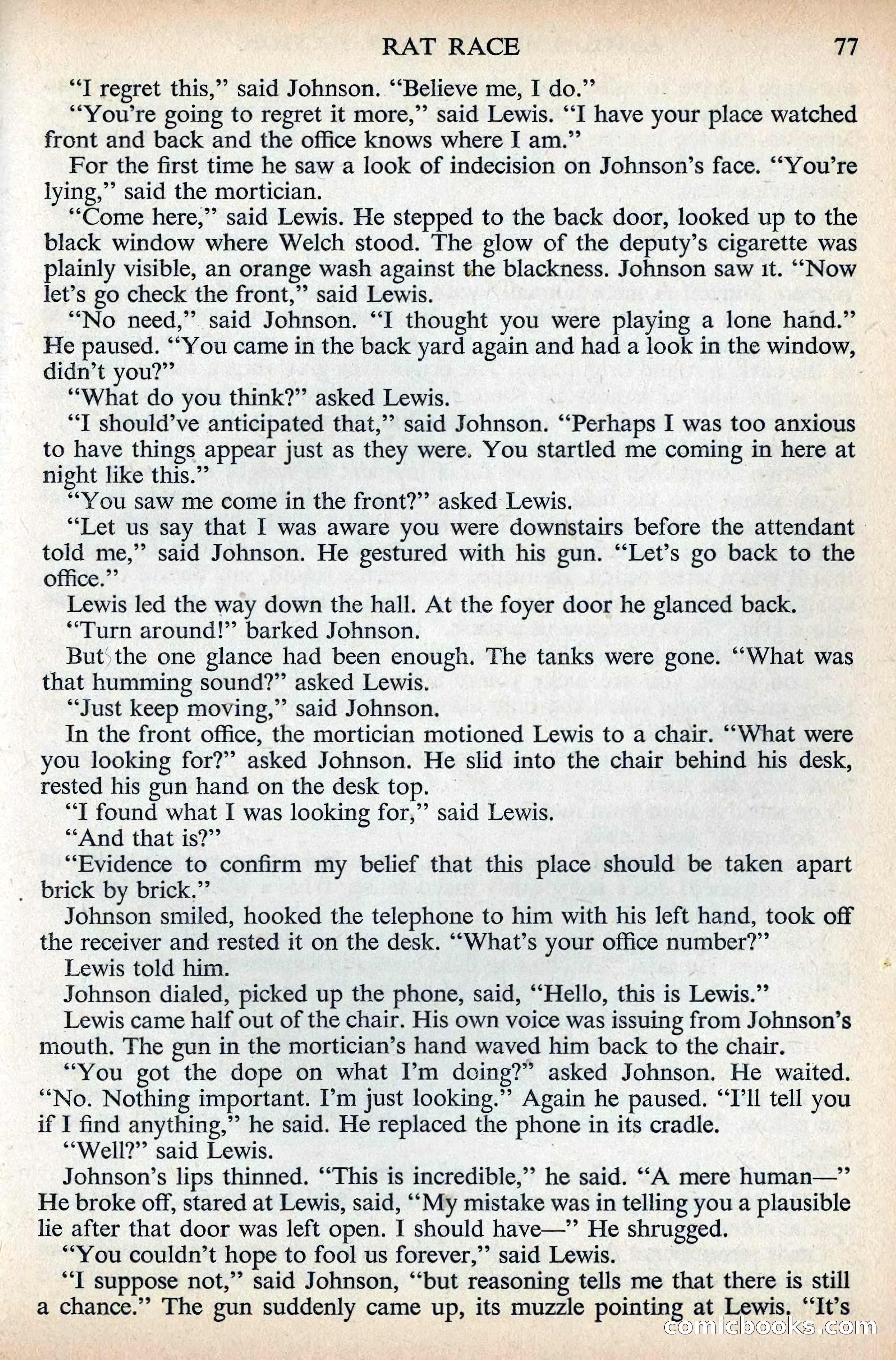 Astounding Science Fiction, British Edition, December 1955 — page 79 of 133