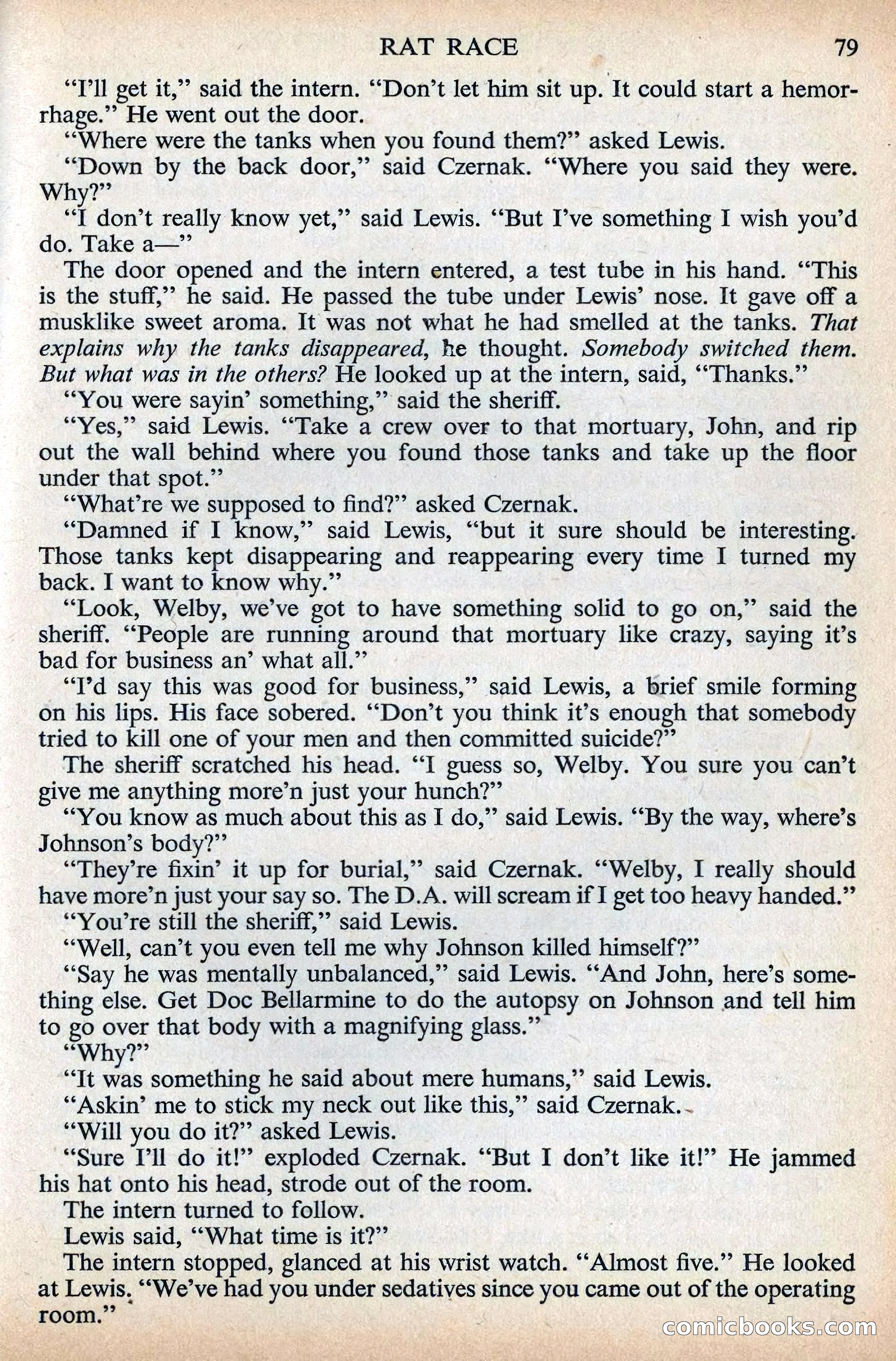 Astounding Science Fiction, British Edition, December 1955 — page 81 of 133