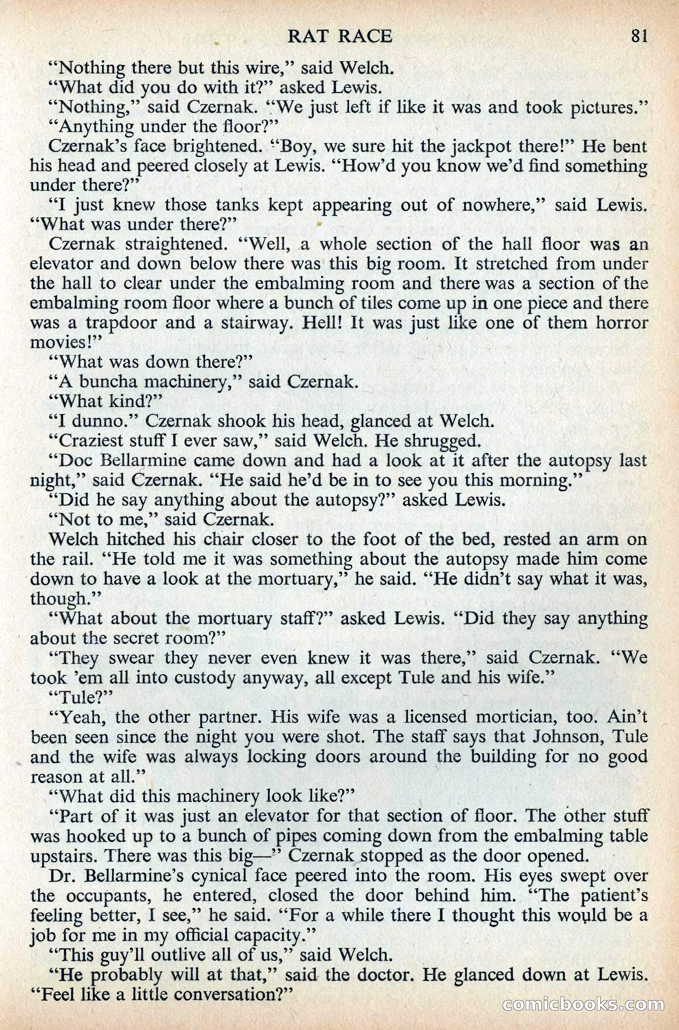 Astounding Science Fiction, British Edition, December 1955 — page 83 of 133