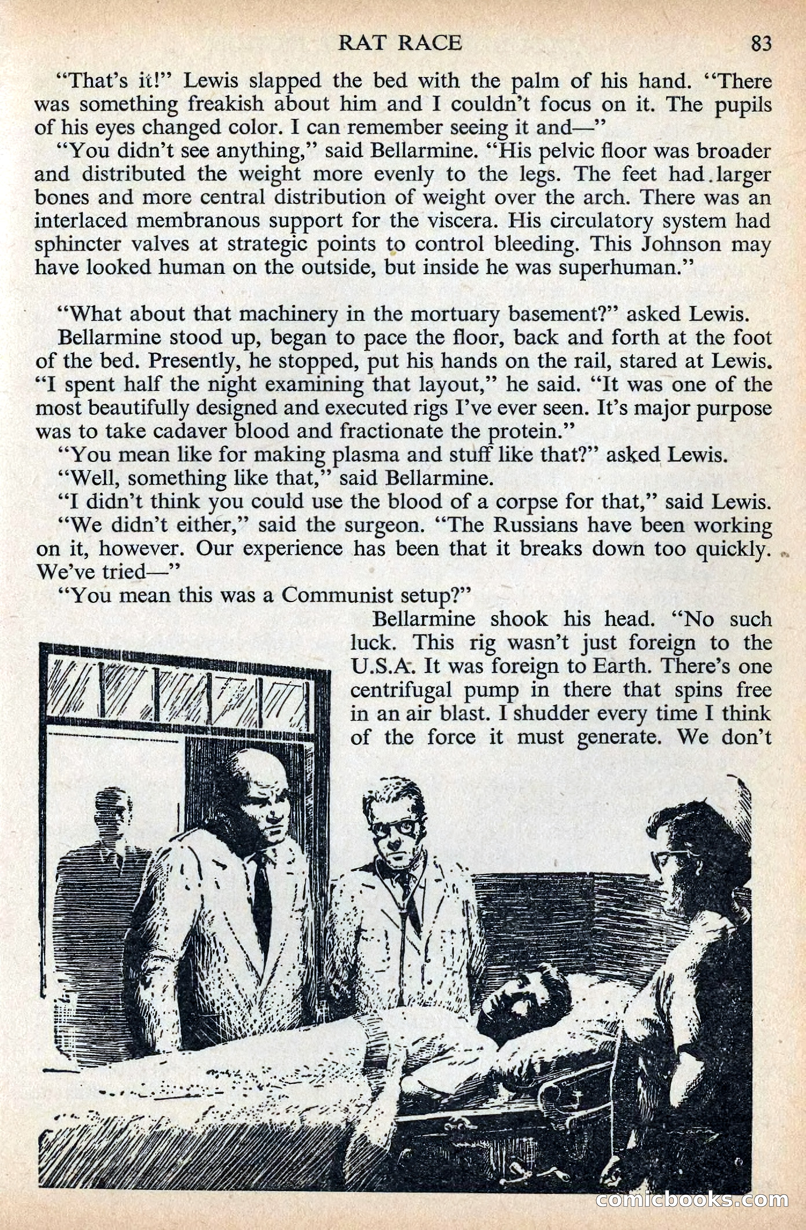 Astounding Science Fiction, British Edition, December 1955 — page 85 of 133