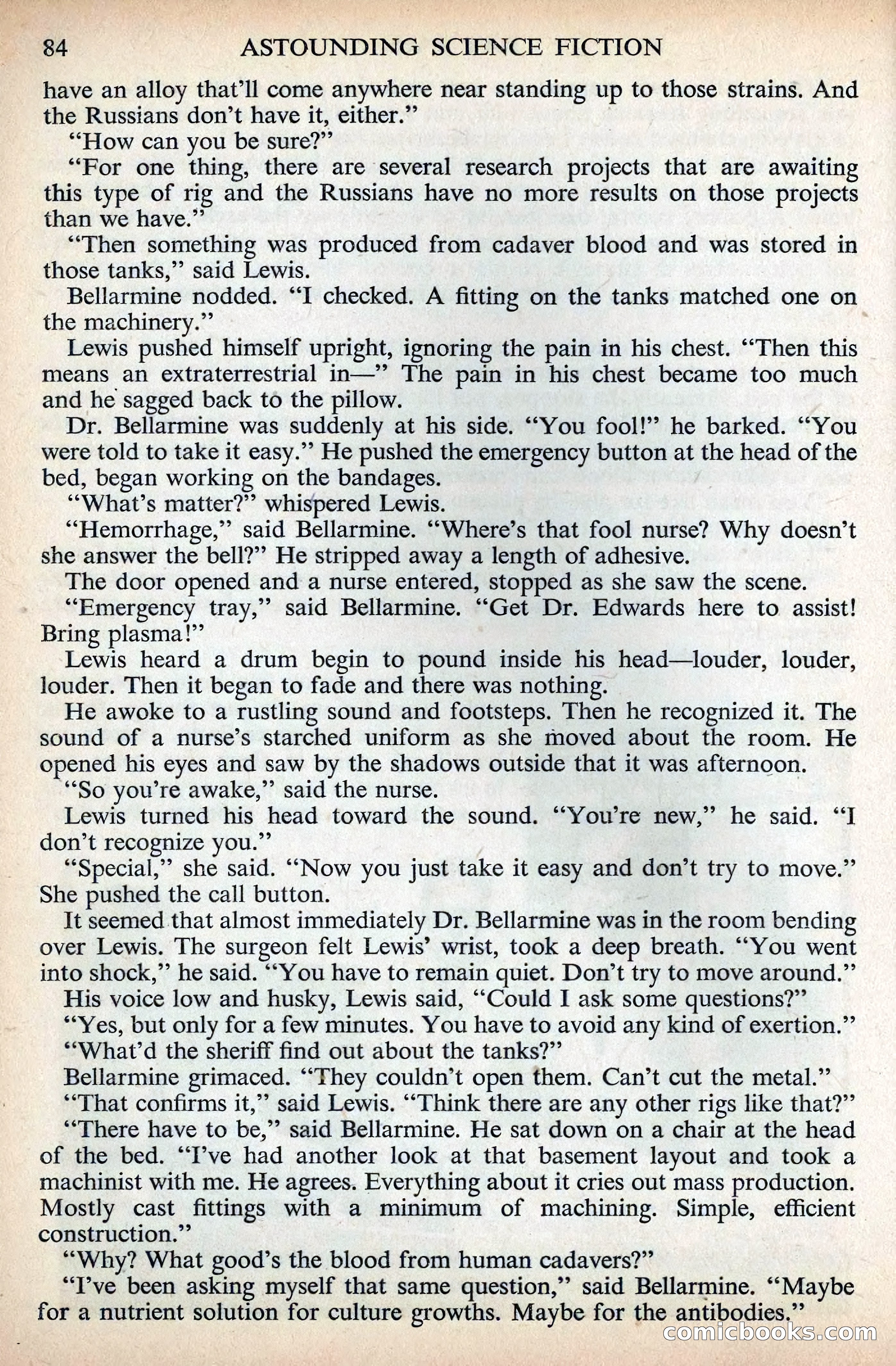 Astounding Science Fiction, British Edition, December 1955 — page 86 of 133