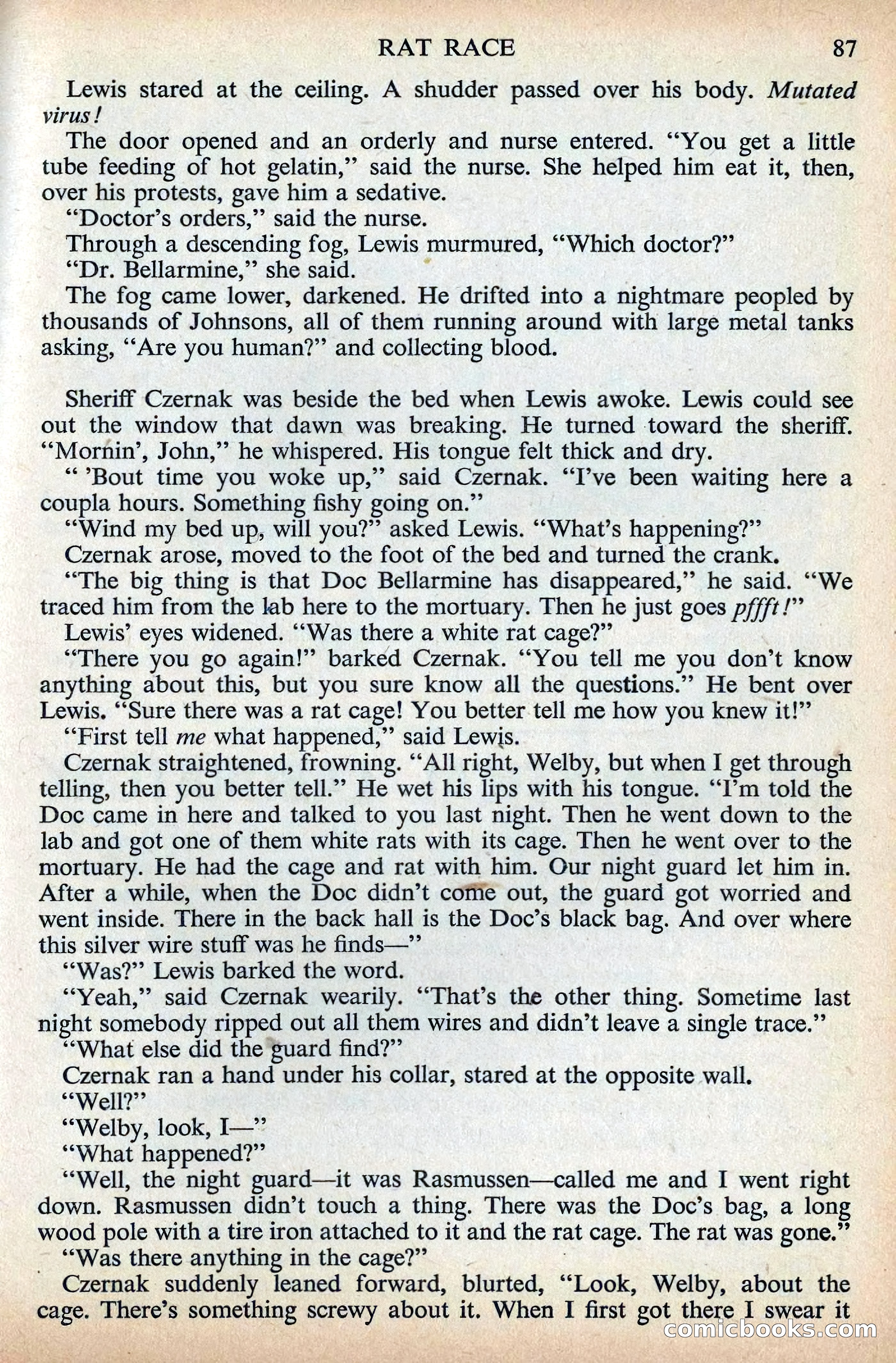 Astounding Science Fiction, British Edition, December 1955 — page 89 of 133