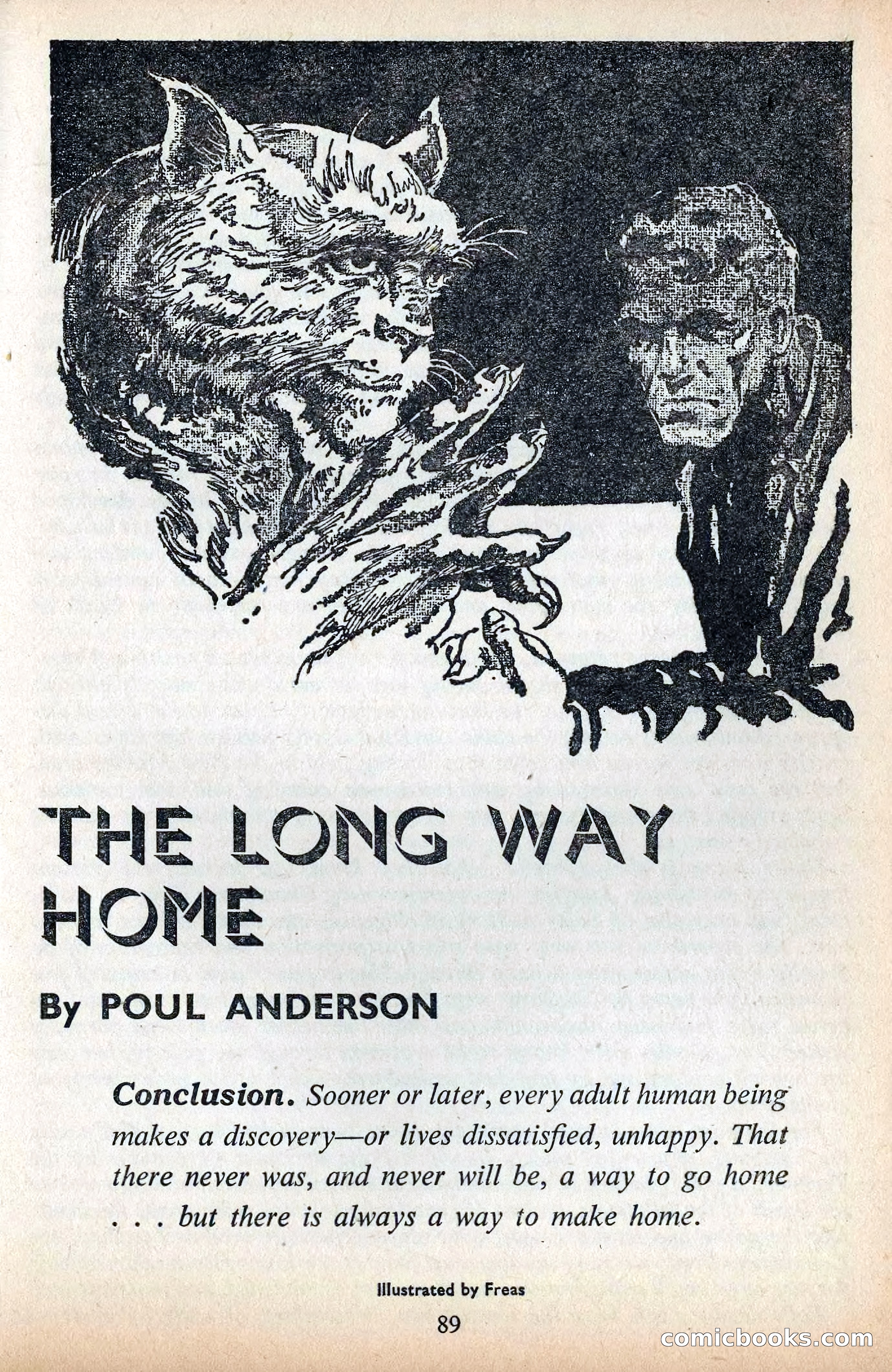 Astounding Science Fiction, British Edition, December 1955 — page 91 of 133