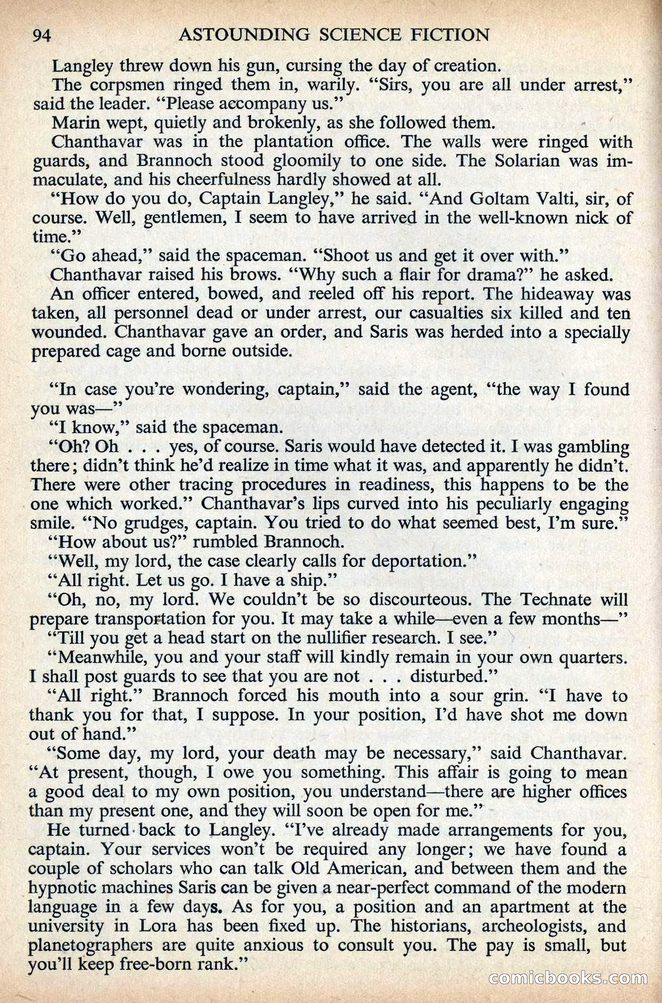 Astounding Science Fiction, British Edition, December 1955 — page 96 of 133